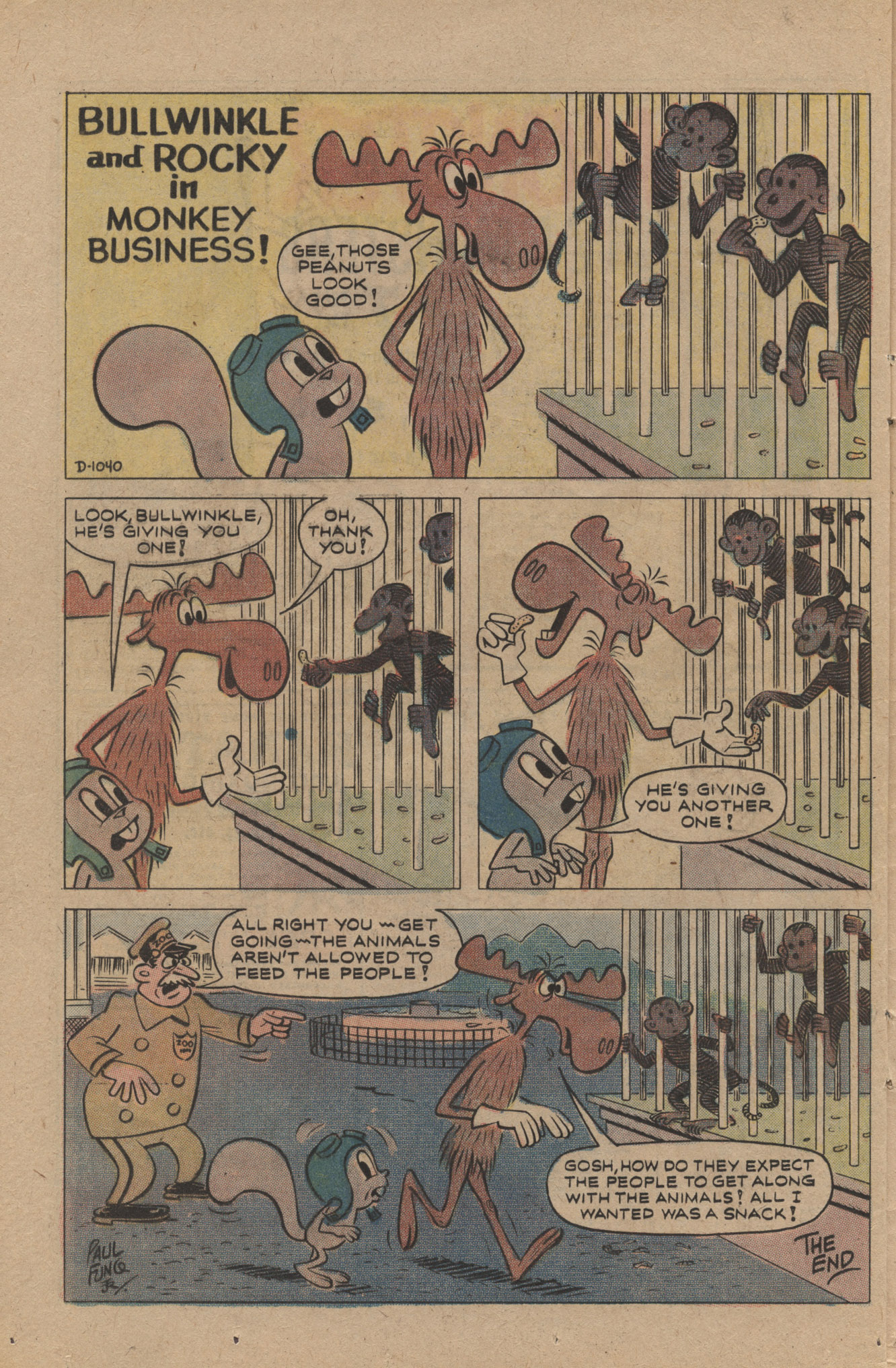 Read online Bullwinkle And Rocky (1970) comic -  Issue #4 - 19
