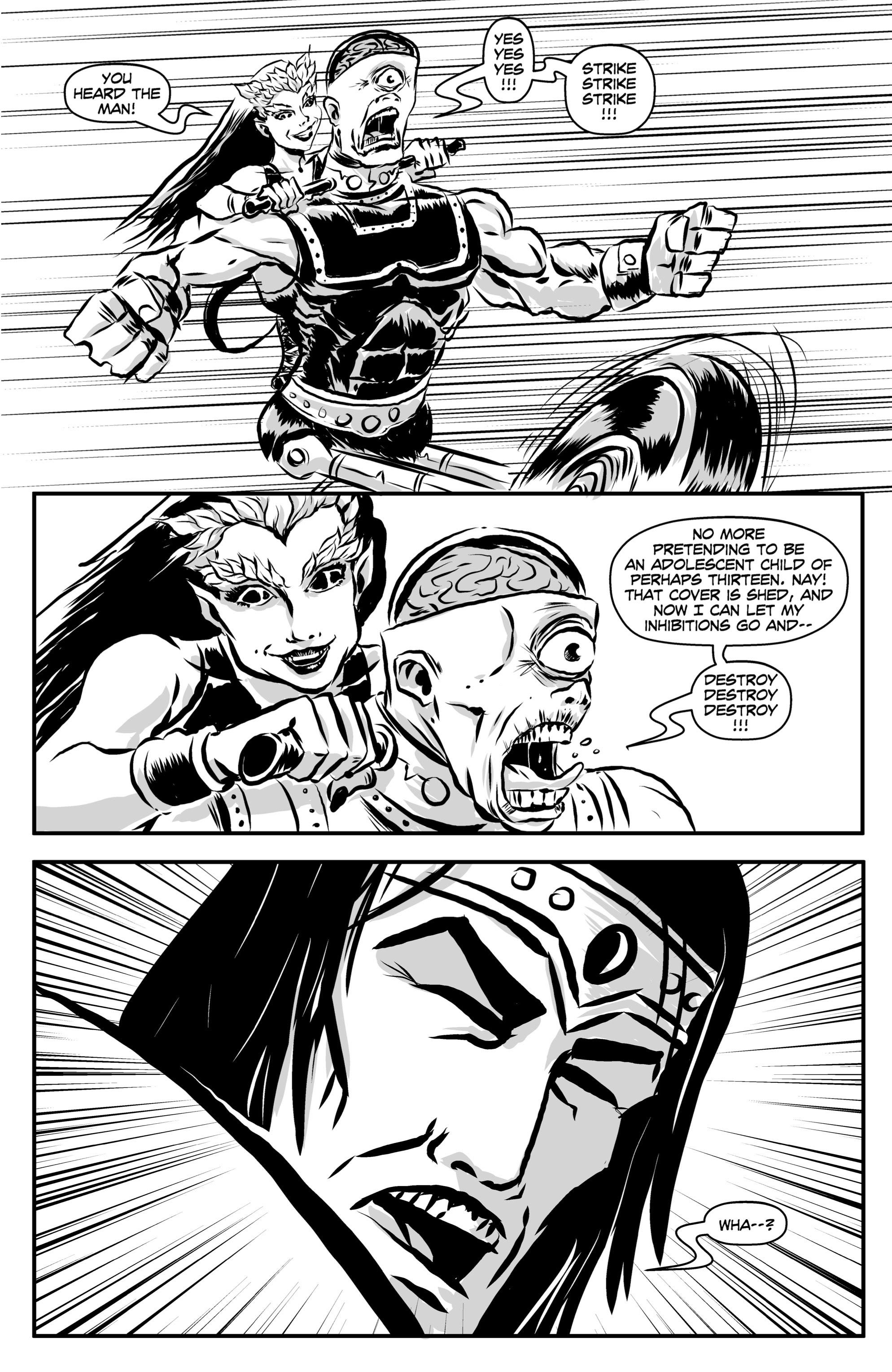 Read online Mummator and the Conquerors of the Cosmos comic -  Issue # Full - 28