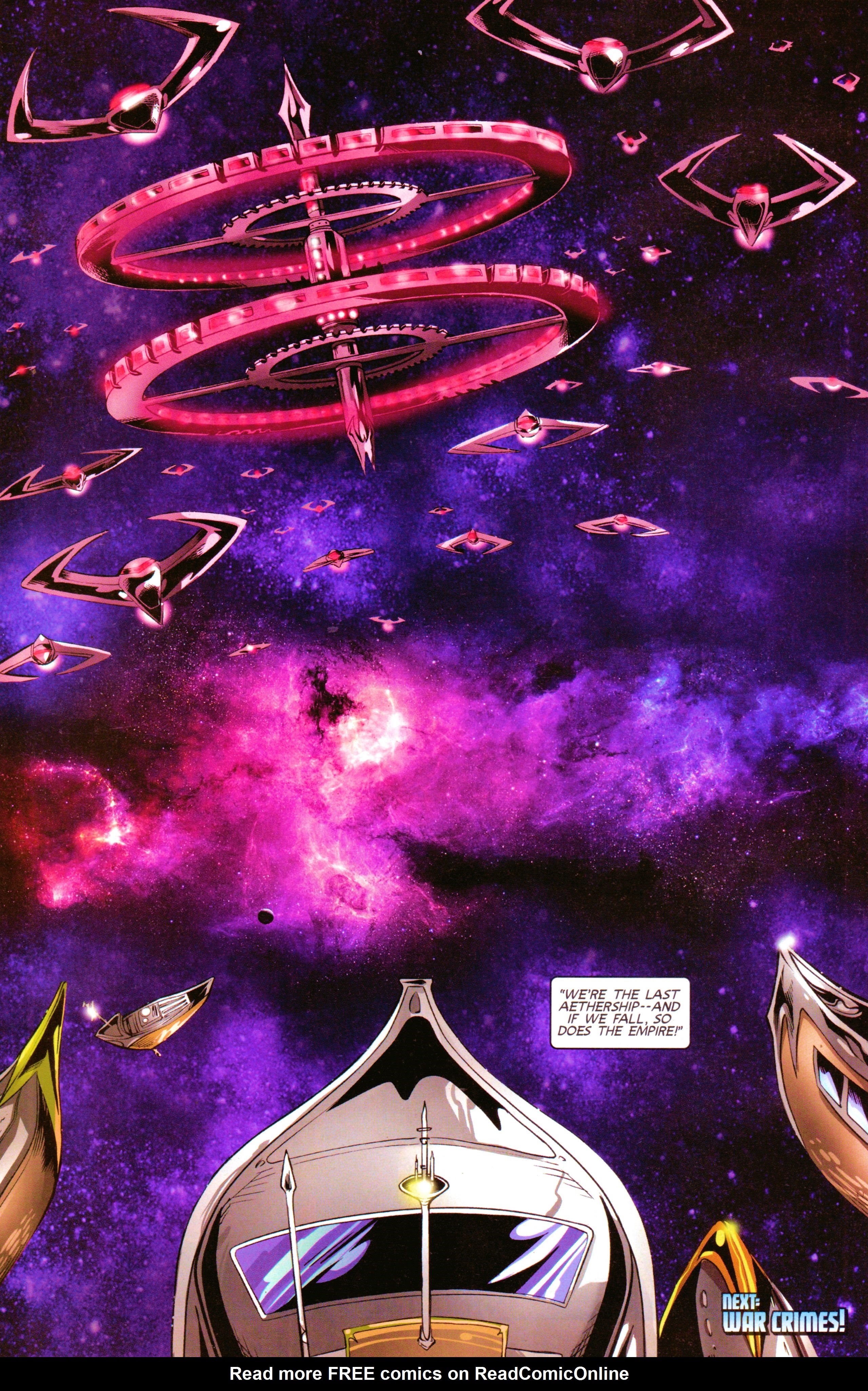 Read online Steampunk Battlestar Galactica 1880 comic -  Issue #2 - 25