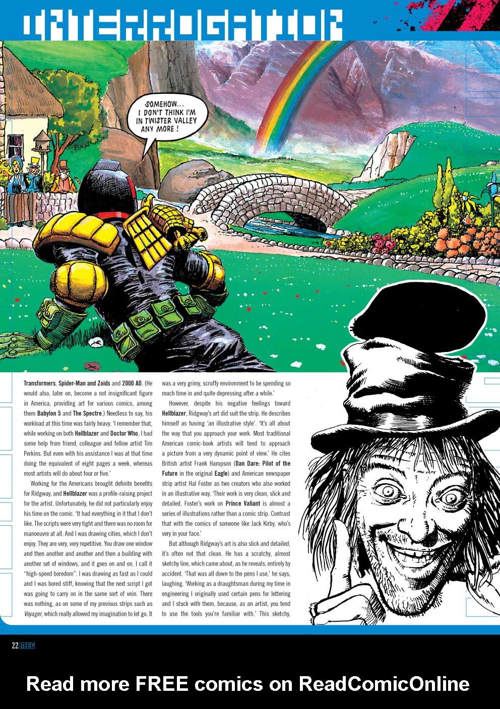 Read online Judge Dredd Megazine (Vol. 5) comic -  Issue #292 - 22