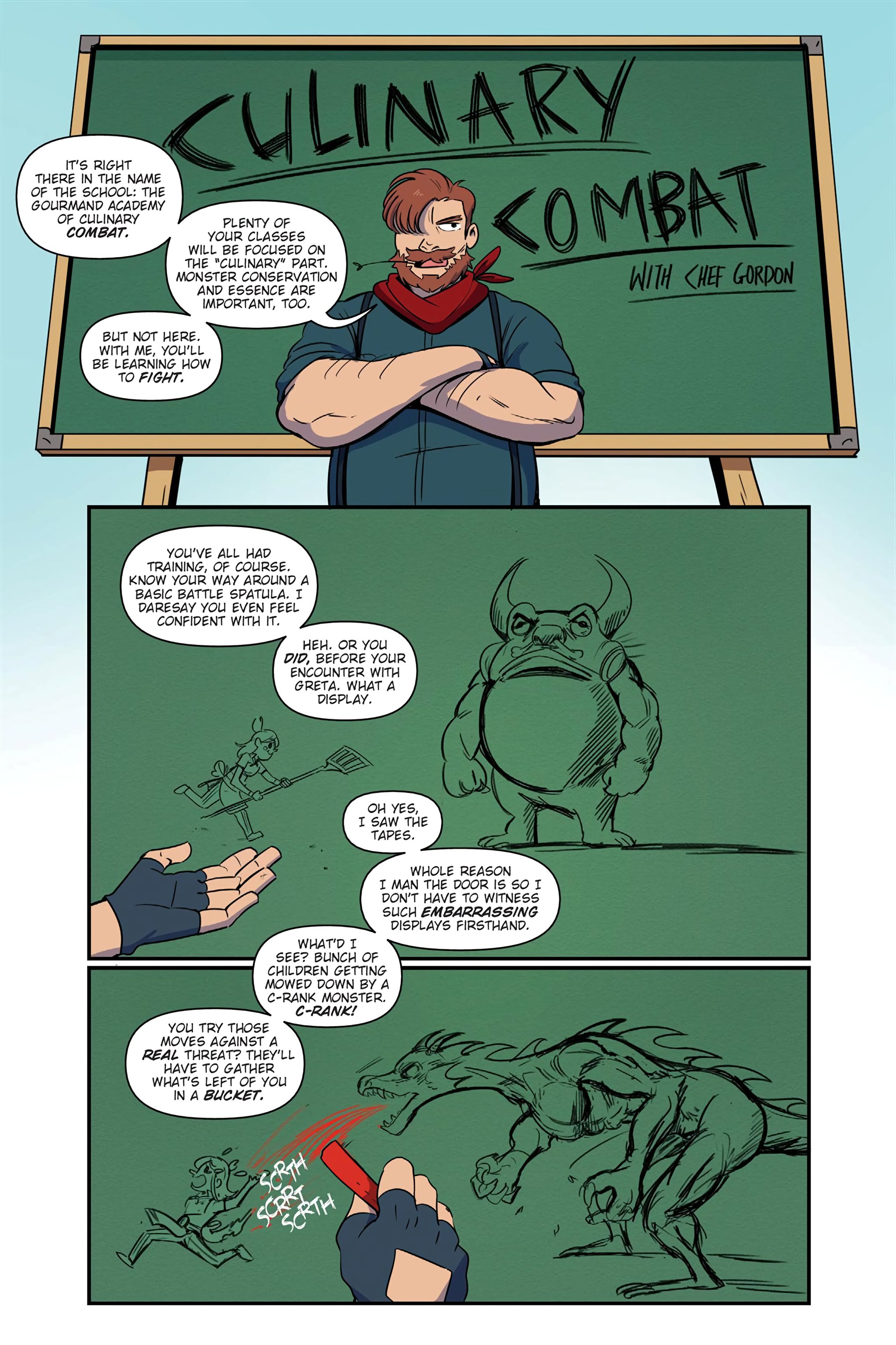 Read online Cooking with Monsters: The Beginner's Guide to Culinary Combat comic -  Issue # TPB (Part 1) - 75
