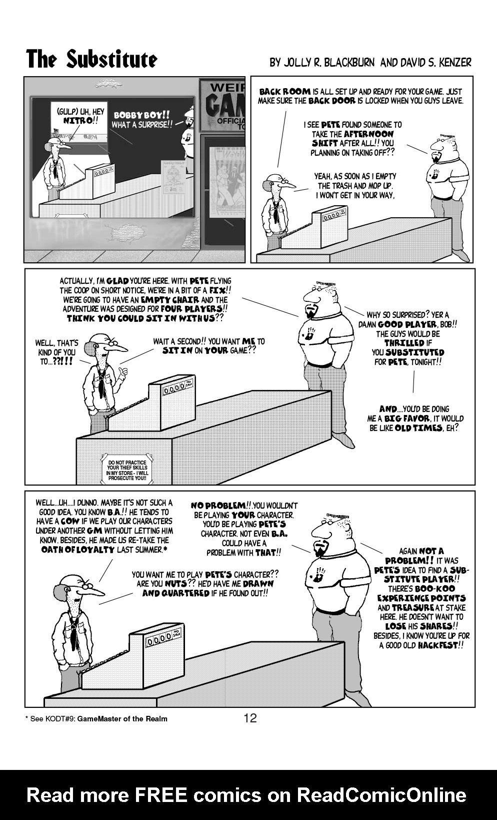 Read online Knights of the Dinner Table comic -  Issue #23 - 14