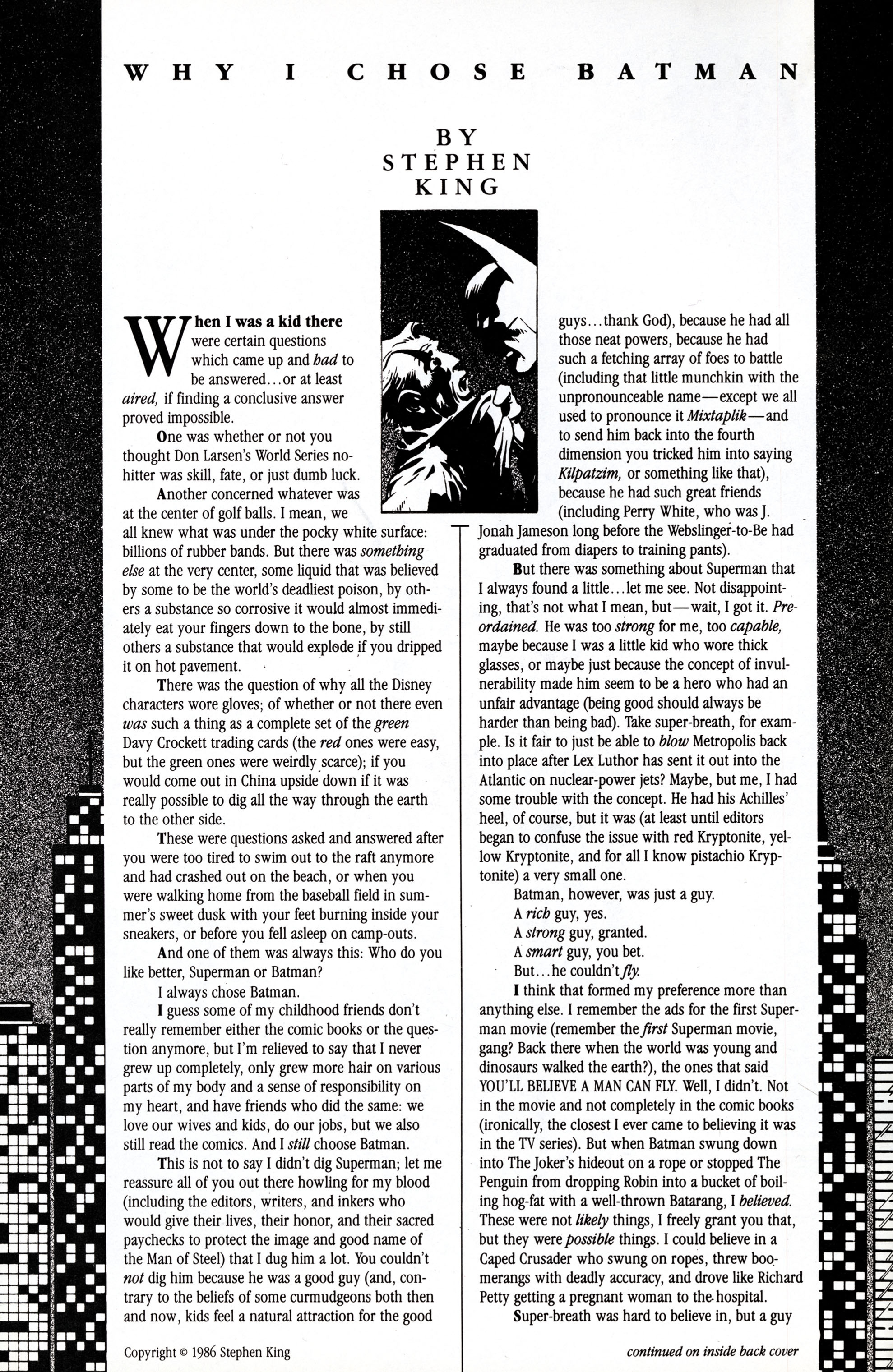 Read online Batman (1940) comic -  Issue #400 - 2