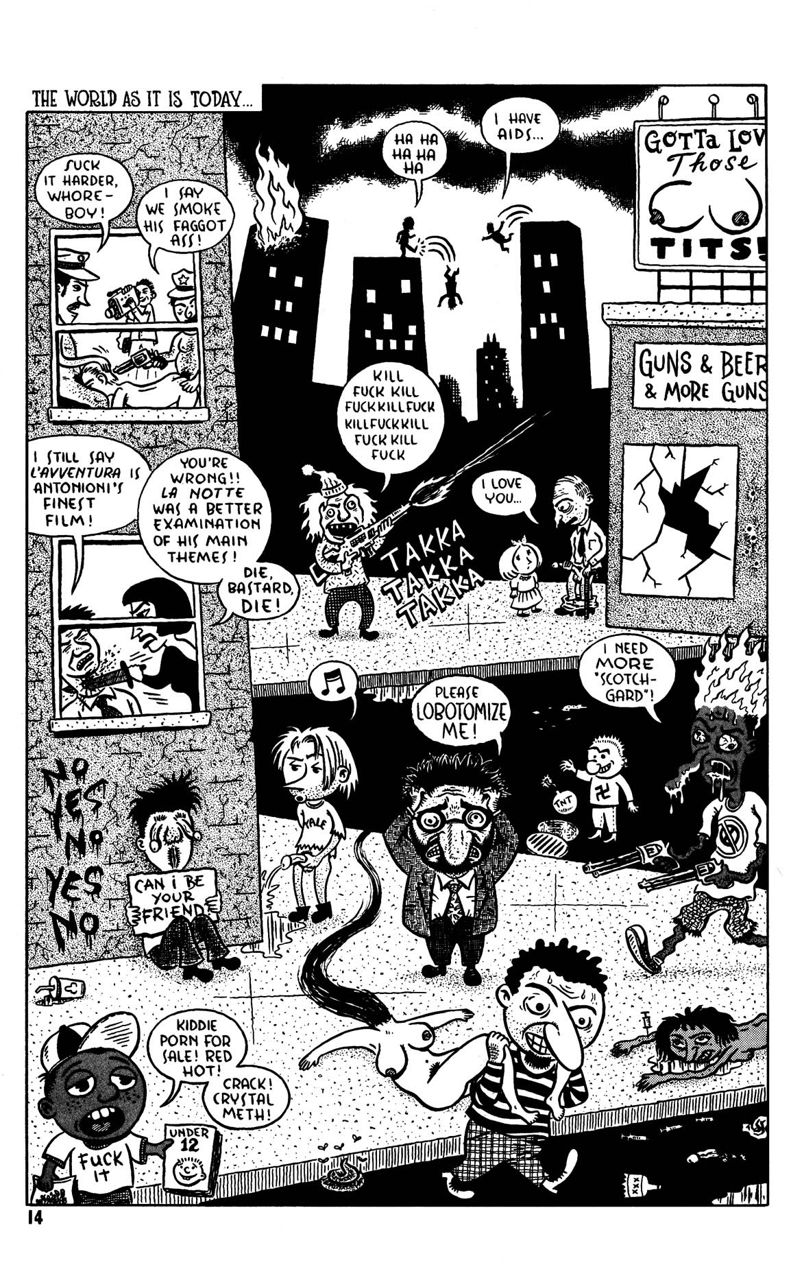 Read online Schizo comic -  Issue #1 - 16