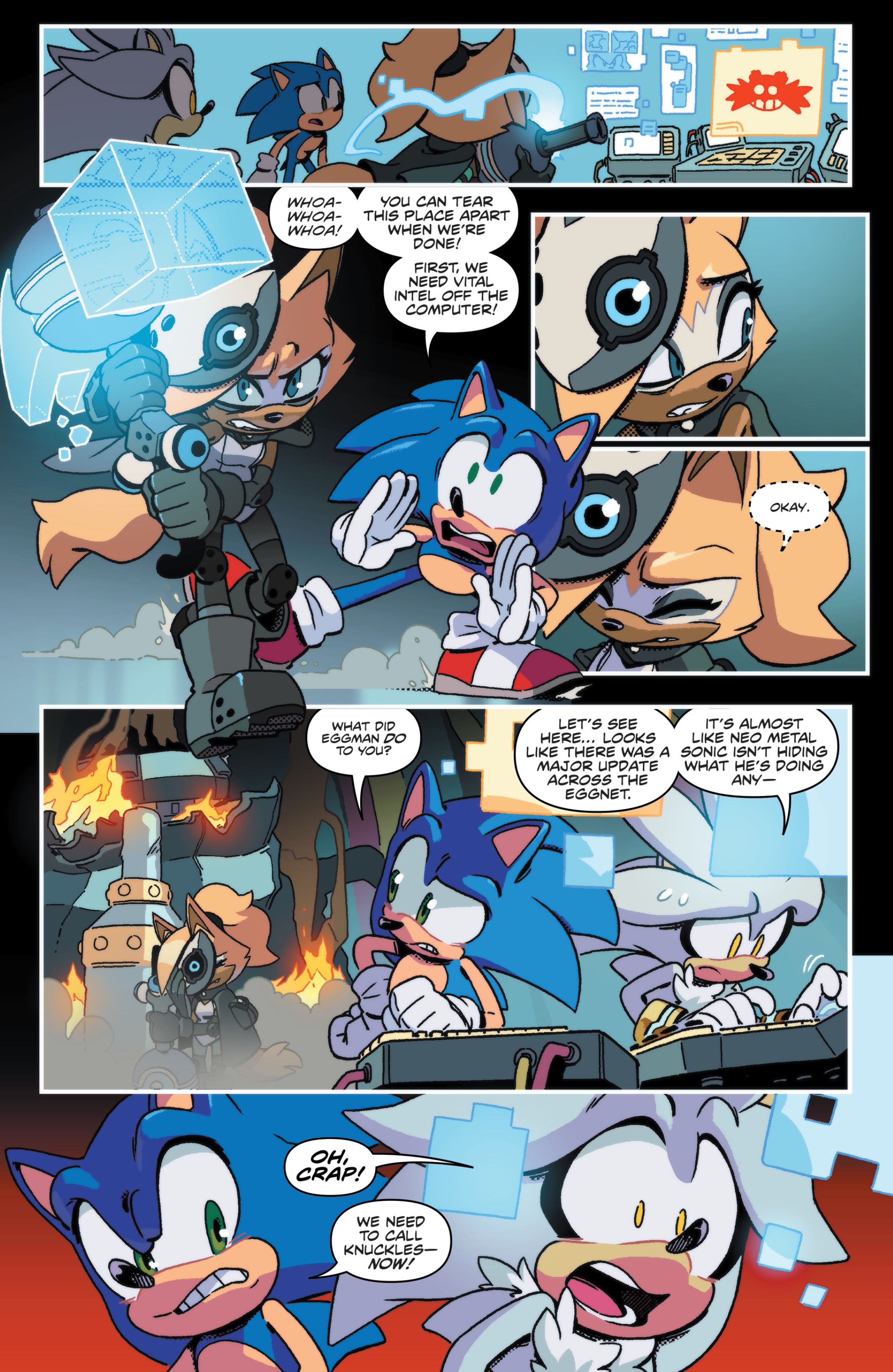 Read online Sonic the Hedgehog (2018) comic -  Issue # _The IDW Collection 1 (Part 2) - 71