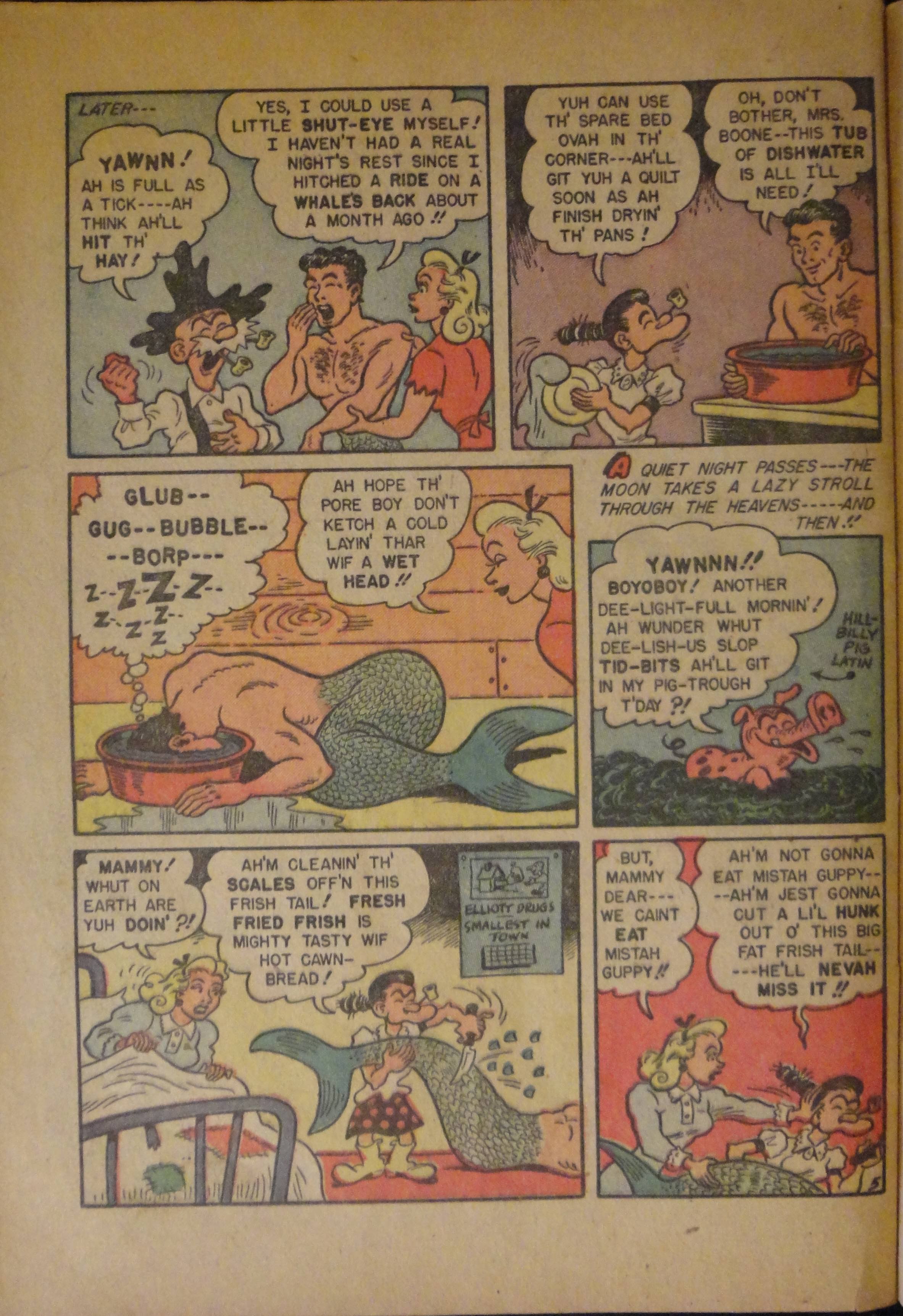 Read online Babe (1948) comic -  Issue #6 - 44