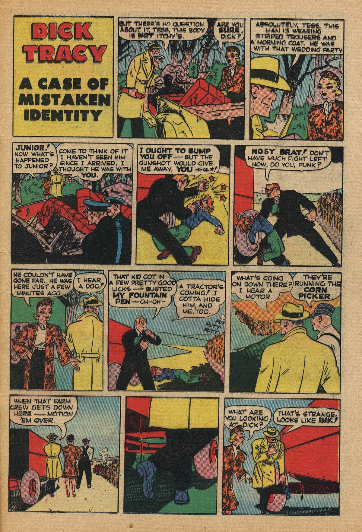 Read online Dick Tracy comic -  Issue #38 - 21