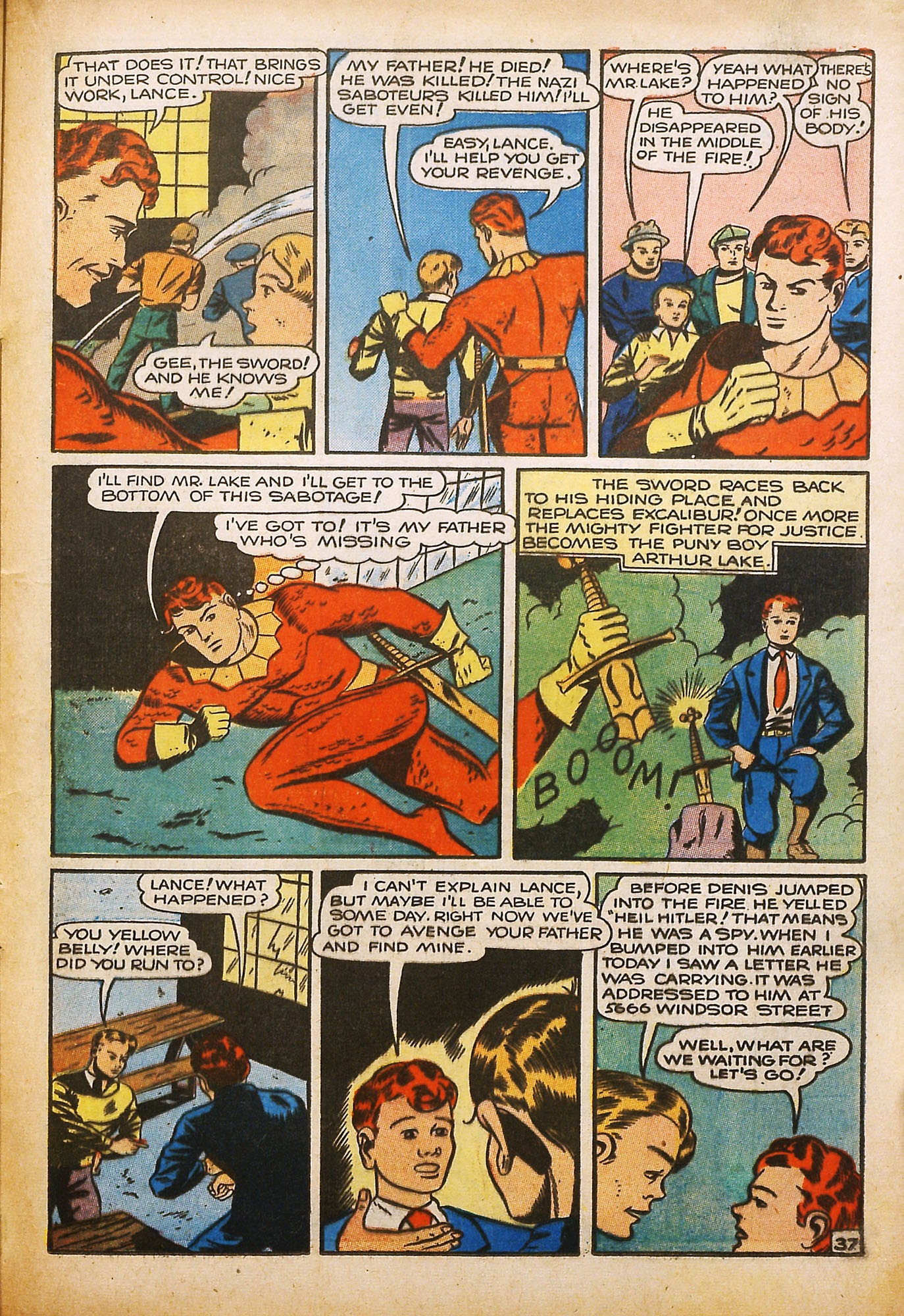 Read online Super-Mystery Comics comic -  Issue #15 - 38