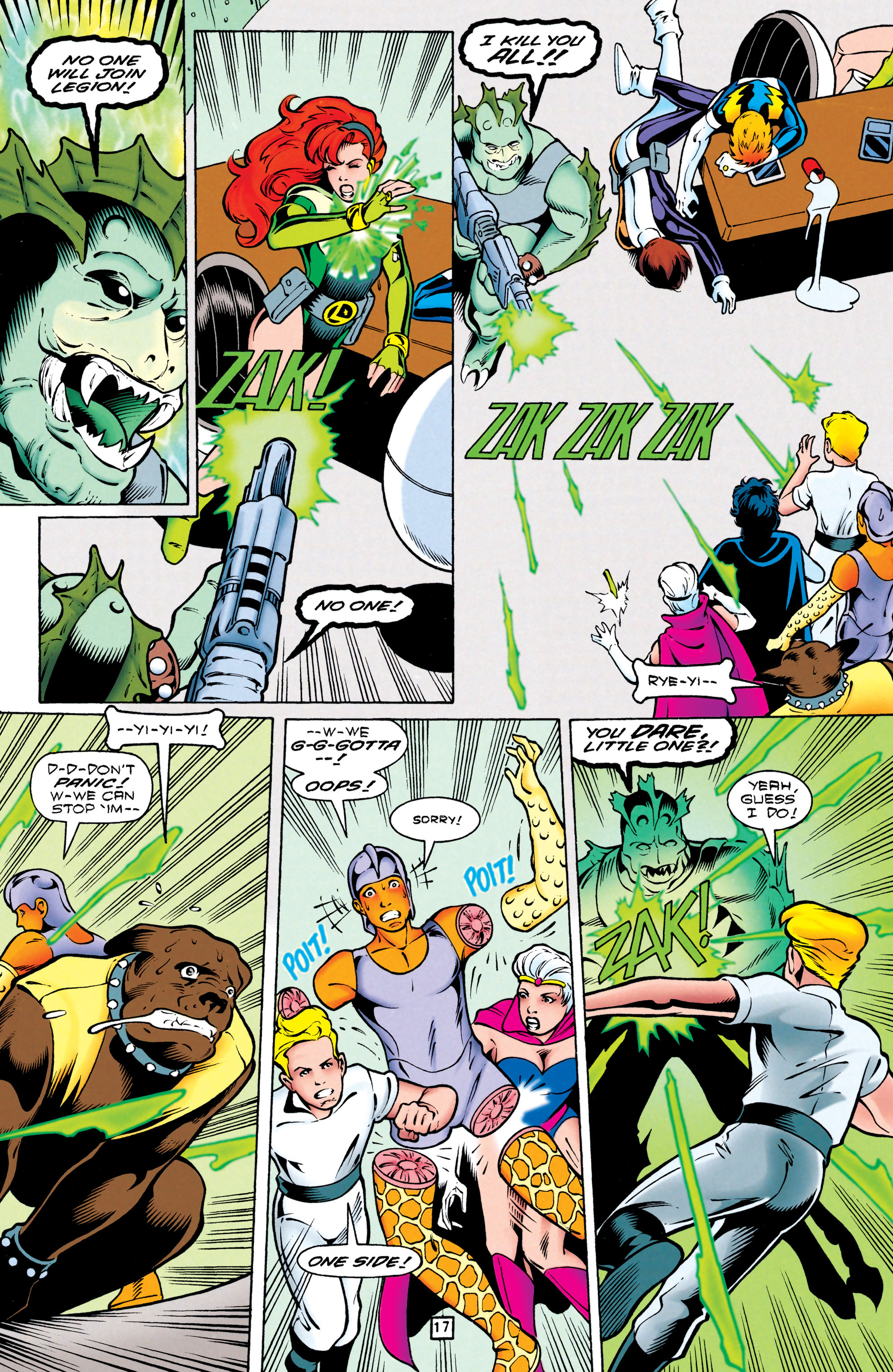 Read online Legionnaires comic -  Issue #43 - 17