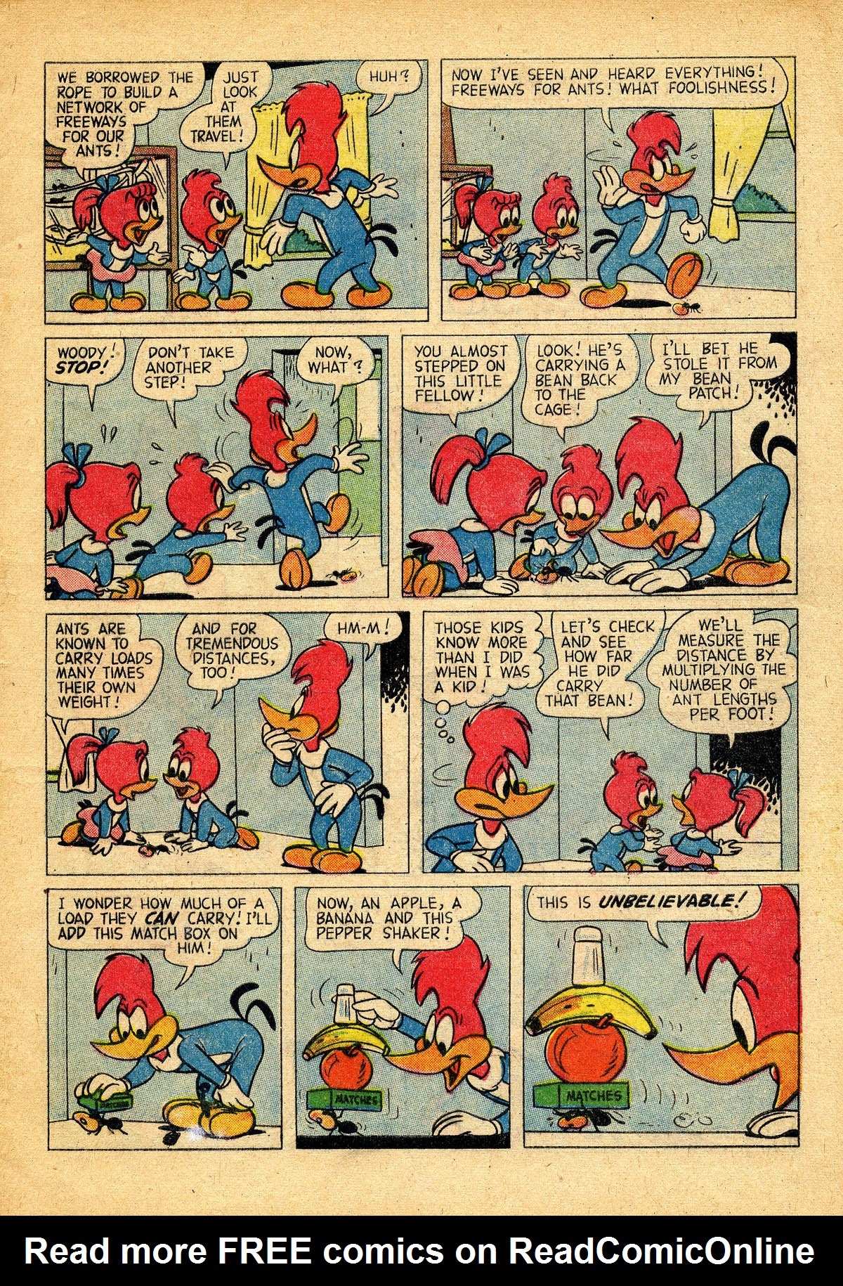 Read online Walter Lantz Woody Woodpecker (1952) comic -  Issue #56 - 5