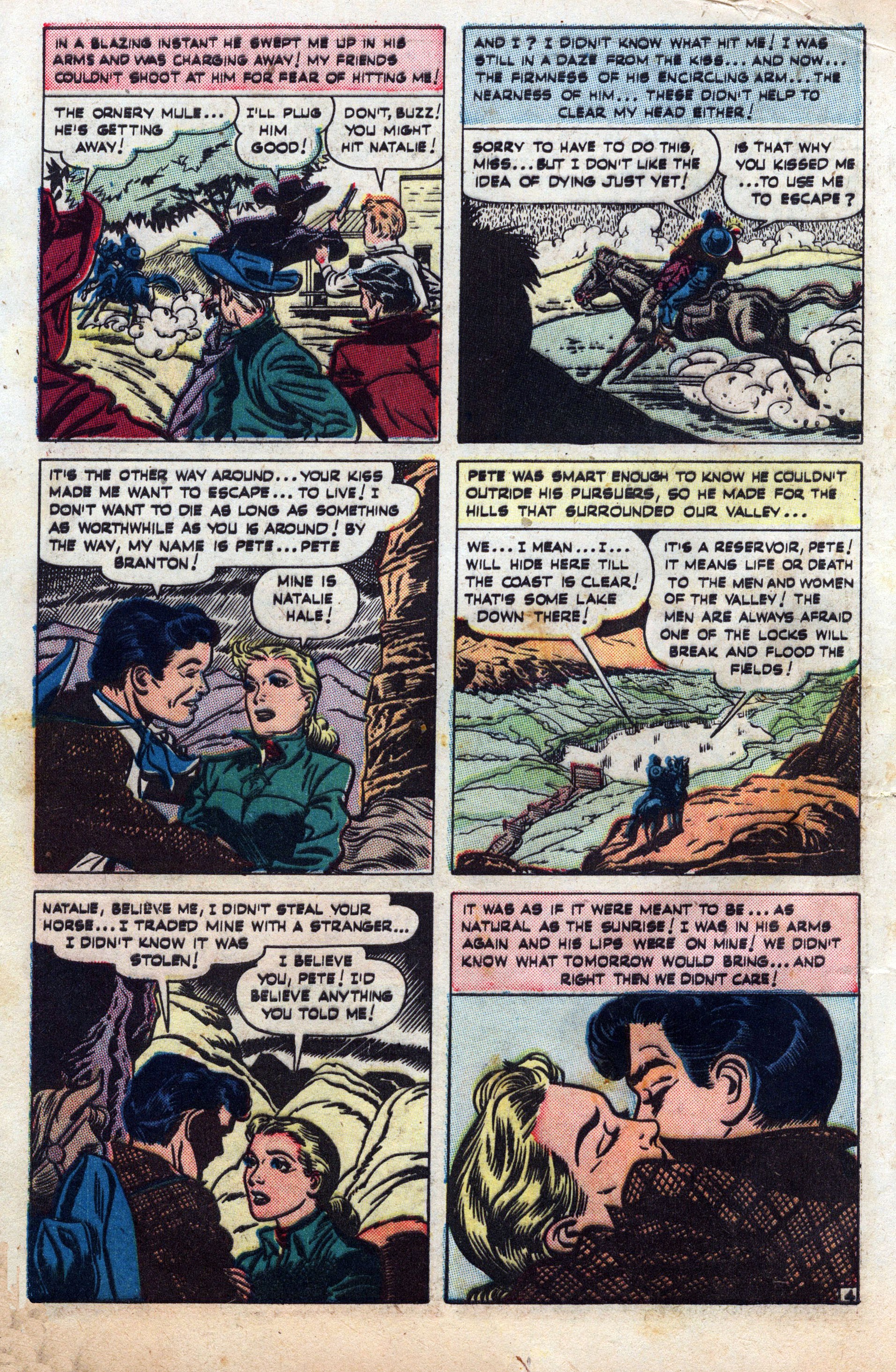 Read online Cowboy Romances comic -  Issue #2 - 6