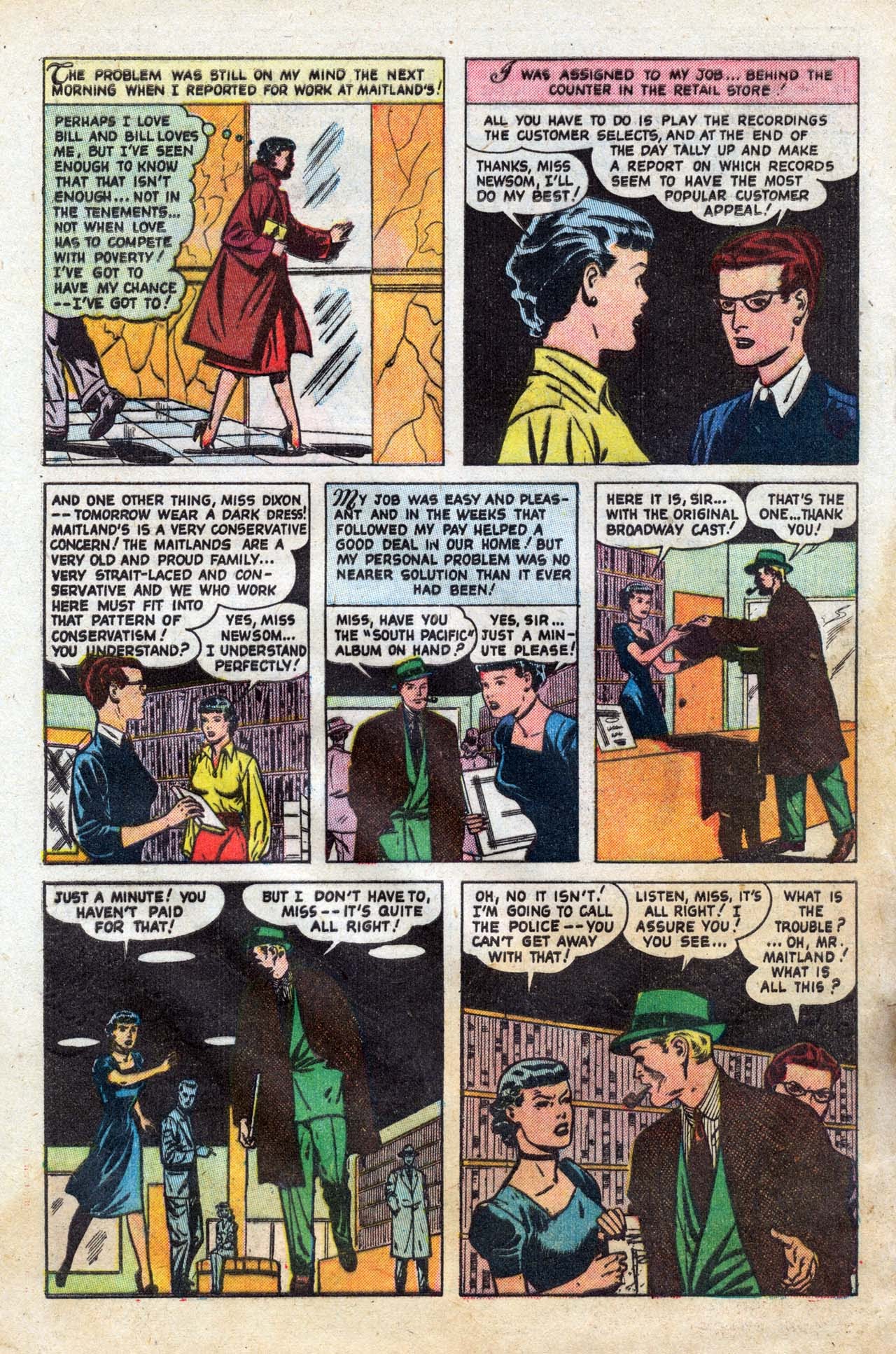 Read online Love Romances comic -  Issue #11 - 6