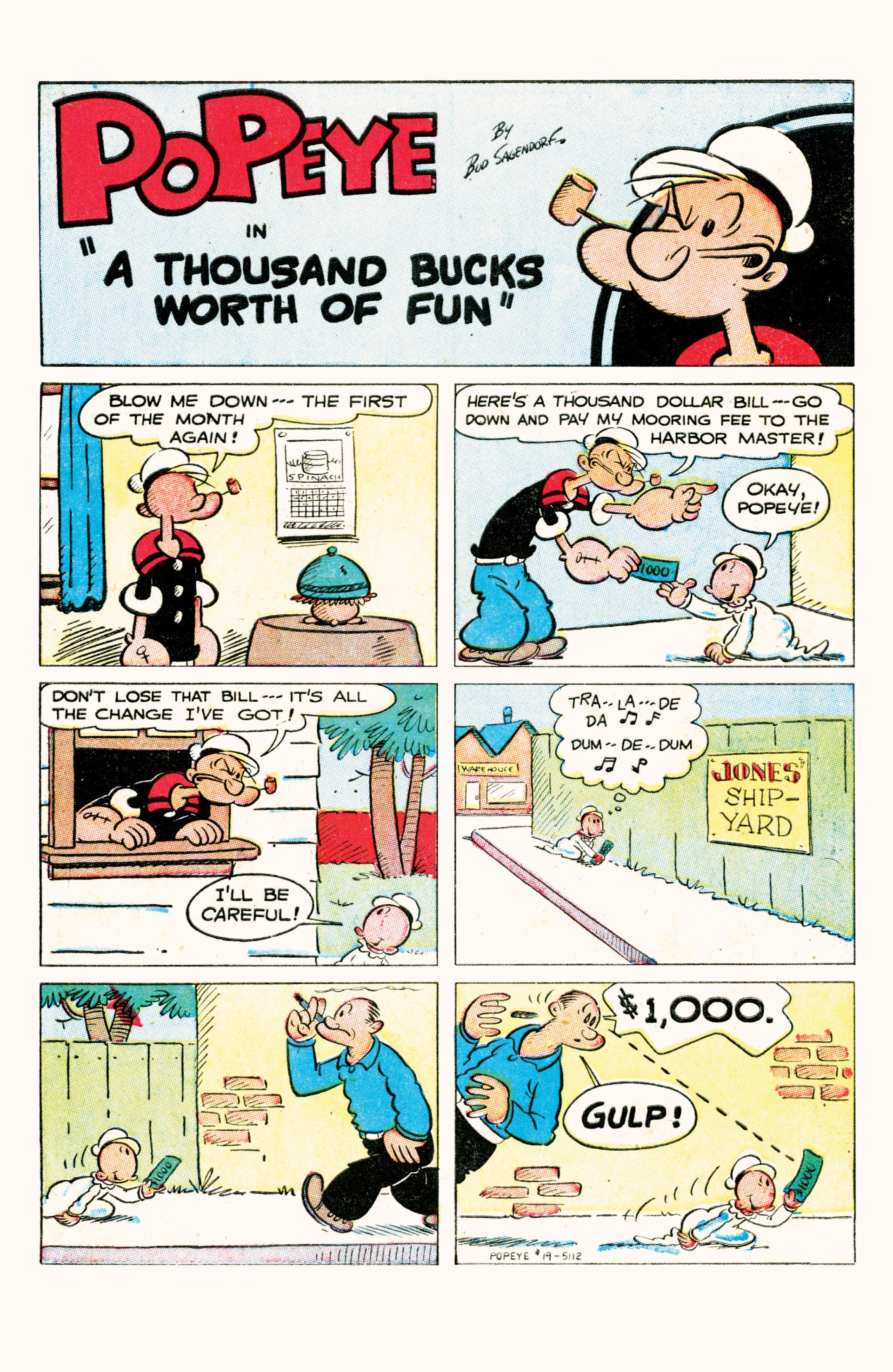 Read online Classic Popeye comic -  Issue #19 - 3