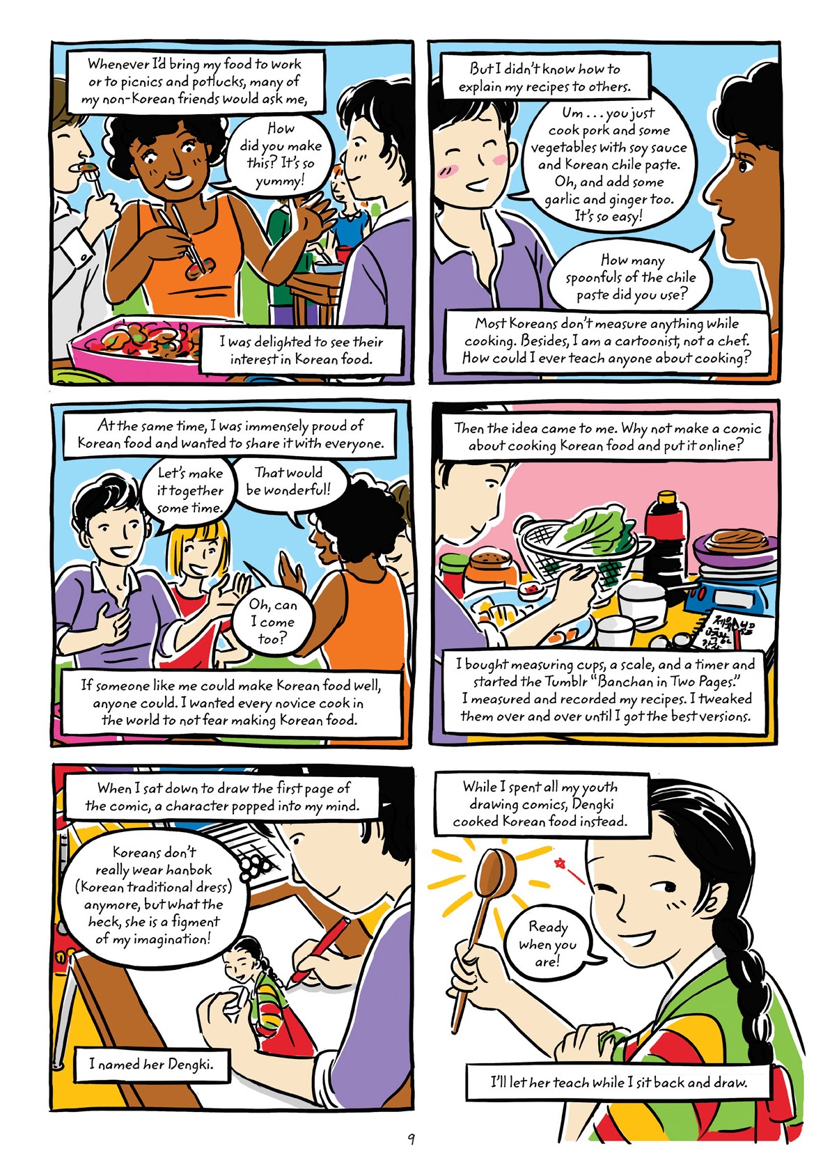 Read online Cook Korean! A Comic Book With Recipes comic -  Issue # TPB (Part 1) - 8