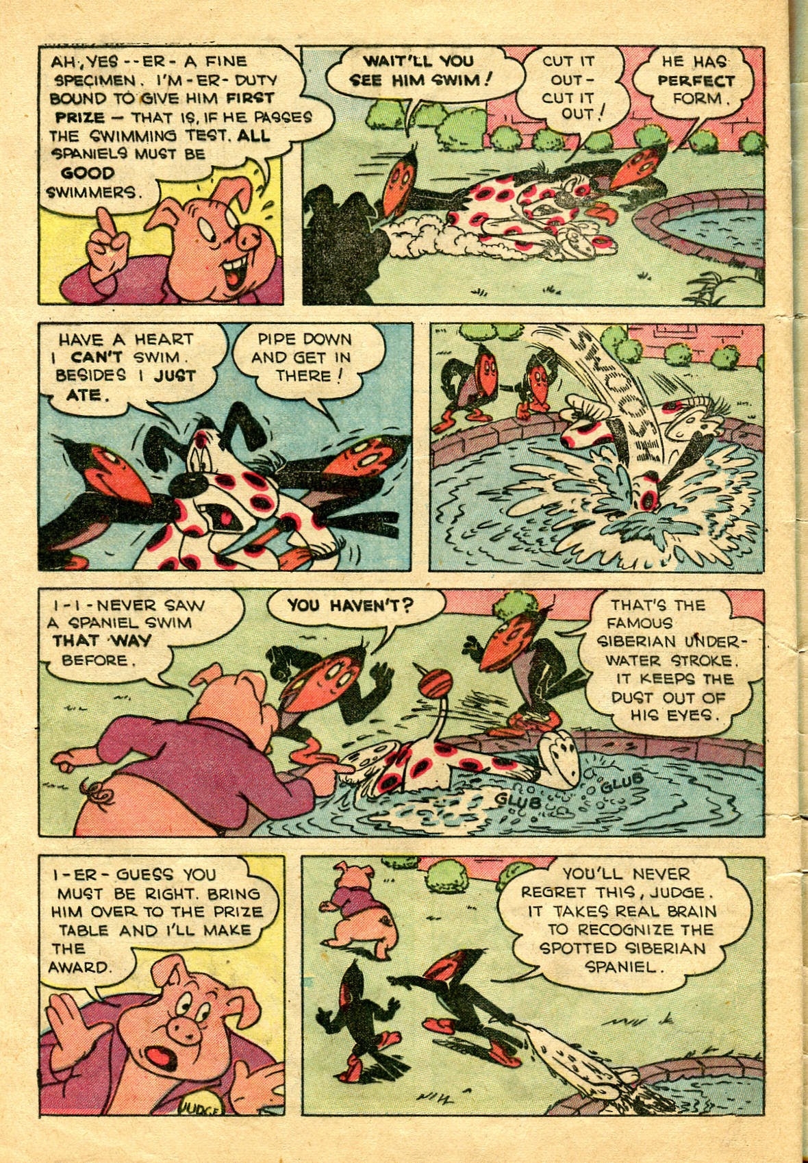 Read online Paul Terry's Mighty Mouse Comics comic -  Issue #12 - 32