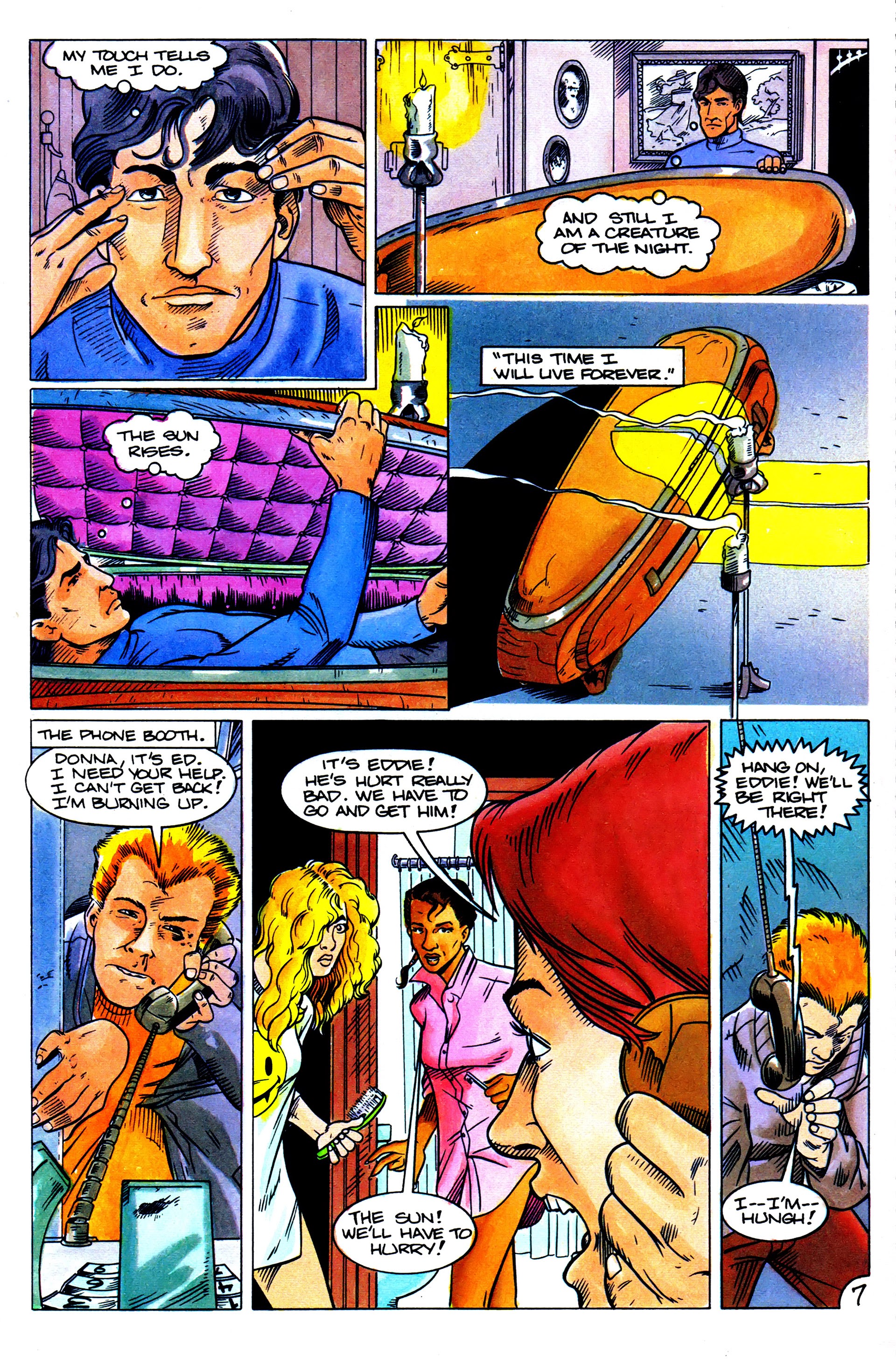 Read online Fright Night (1988) comic -  Issue #18 - 10
