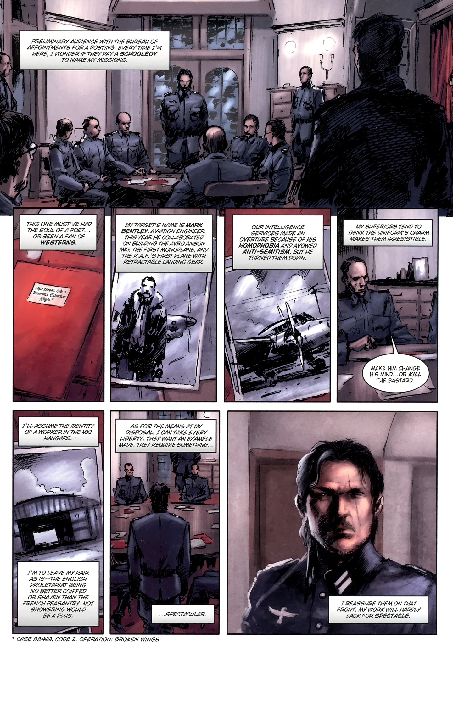 Read online Operation: Broken Wings, 1936 comic -  Issue #1 - 12