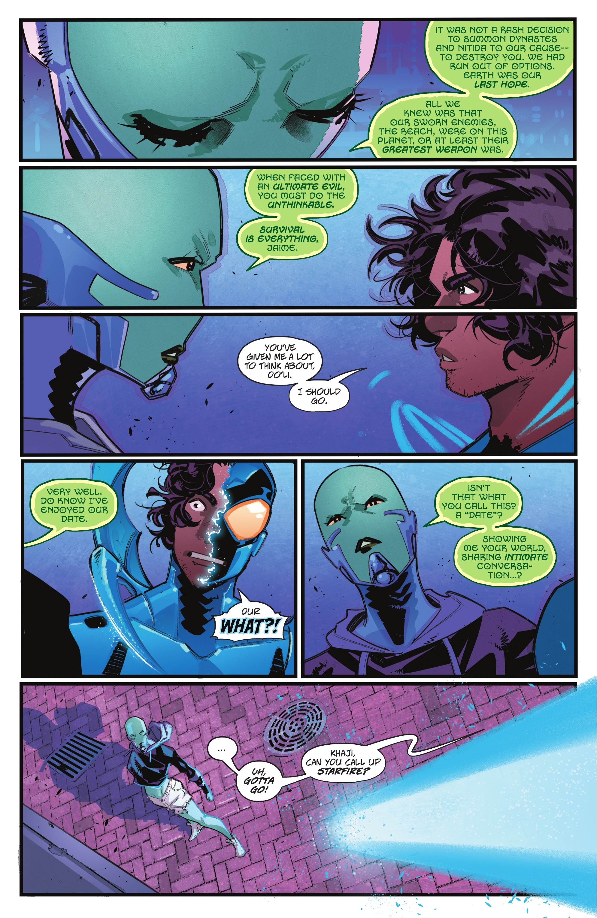 Read online Blue Beetle (2023) comic -  Issue #4 - 12
