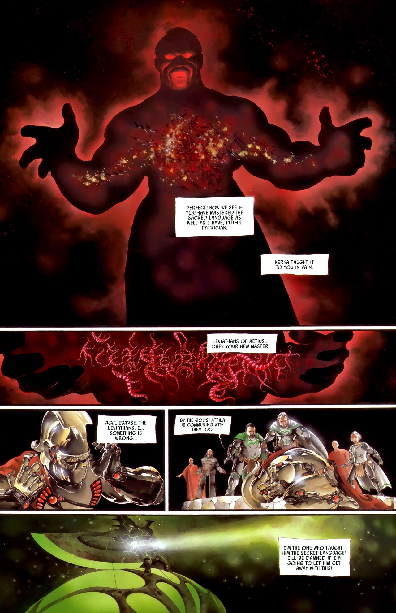 Read online Scourge Of The Gods: The Fall comic -  Issue #1 - 24