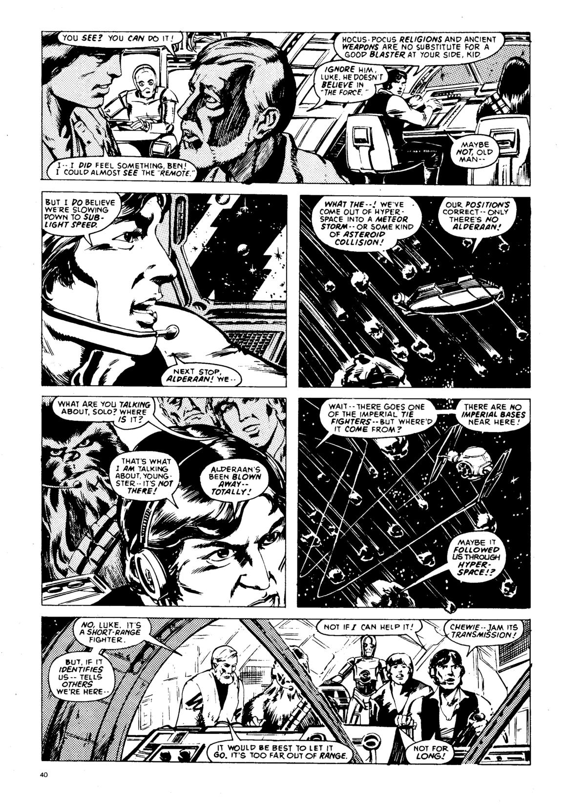 Read online Star Wars Weekly comic -  Issue #142 - 40
