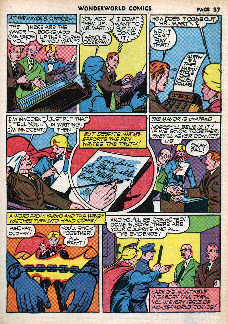 Read online Wonderworld Comics comic -  Issue #30 - 39