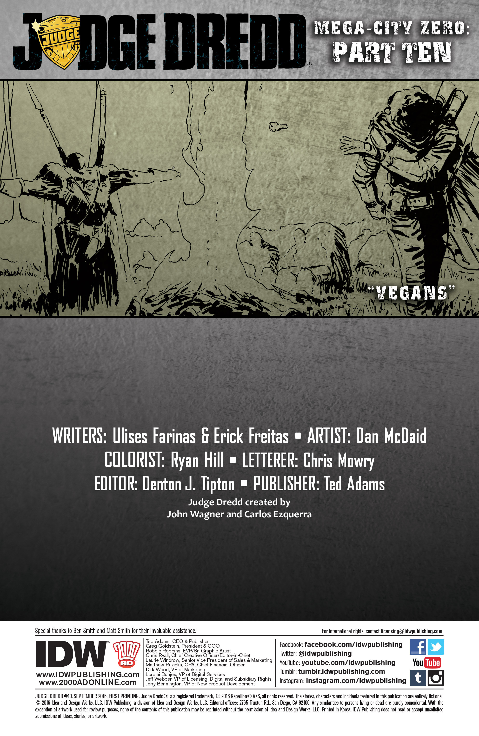 Read online Judge Dredd (2015) comic -  Issue #10 - 2