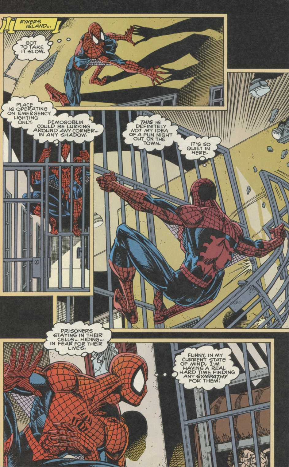 Read online Spider-Man (1990) comic -  Issue #47 - Old Habits - 10