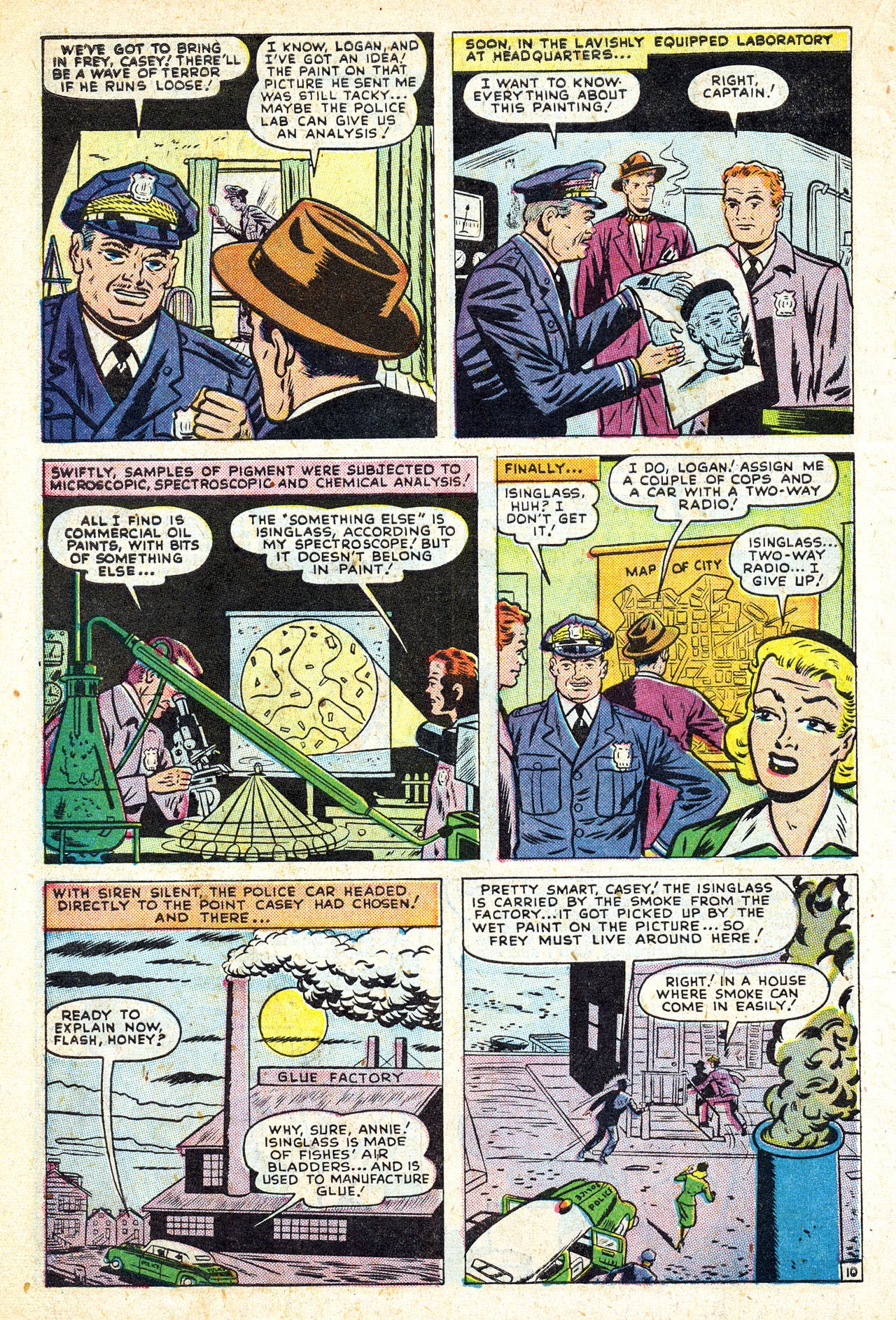 Read online Casey Crime Photographer comic -  Issue #4 - 46