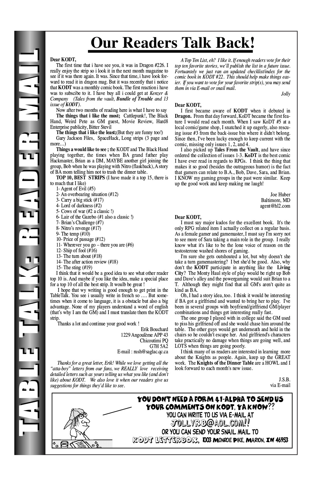 Read online Knights of the Dinner Table comic -  Issue #23 - 6