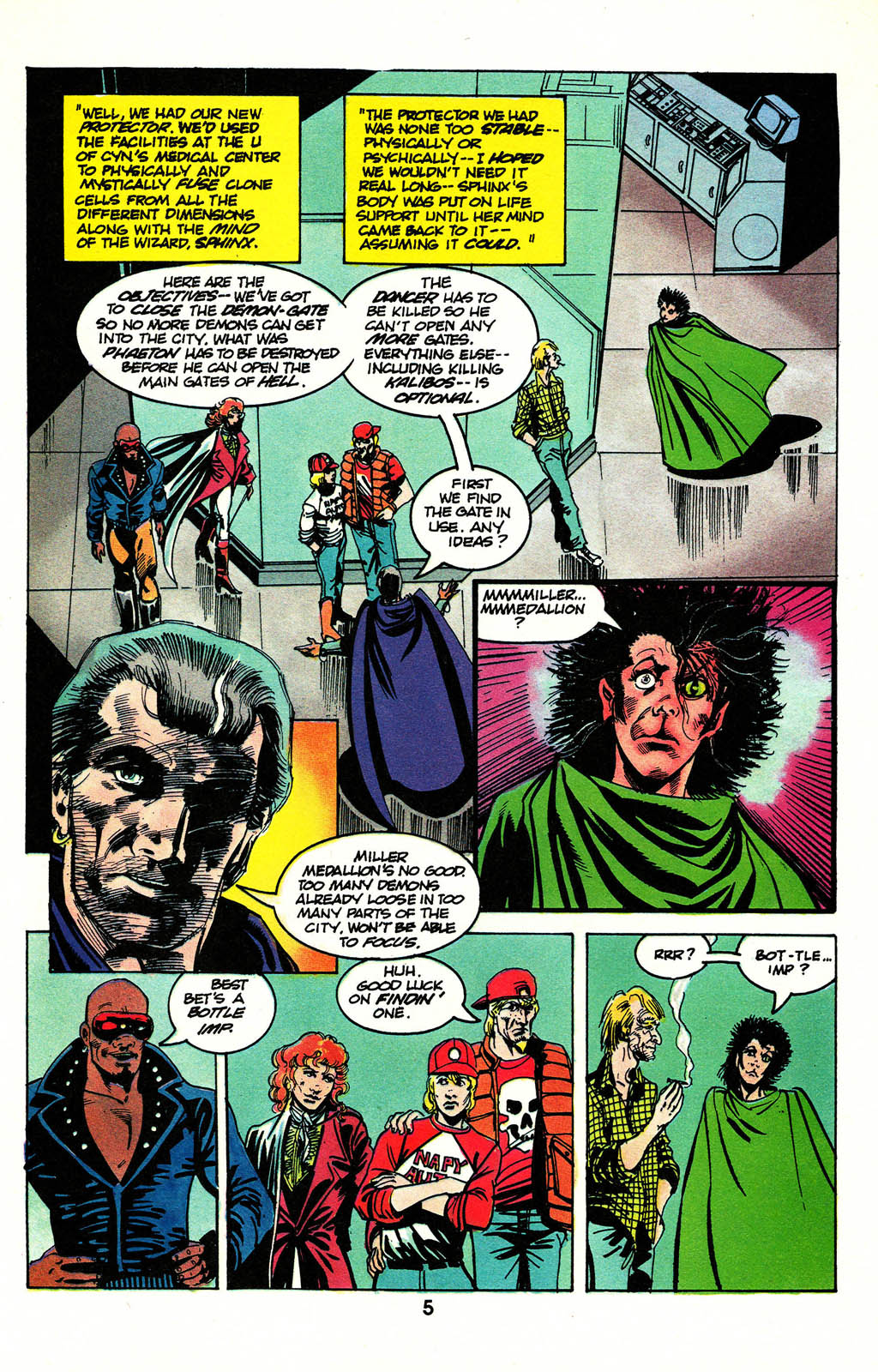 Read online Grimjack comic -  Issue #48 - 7
