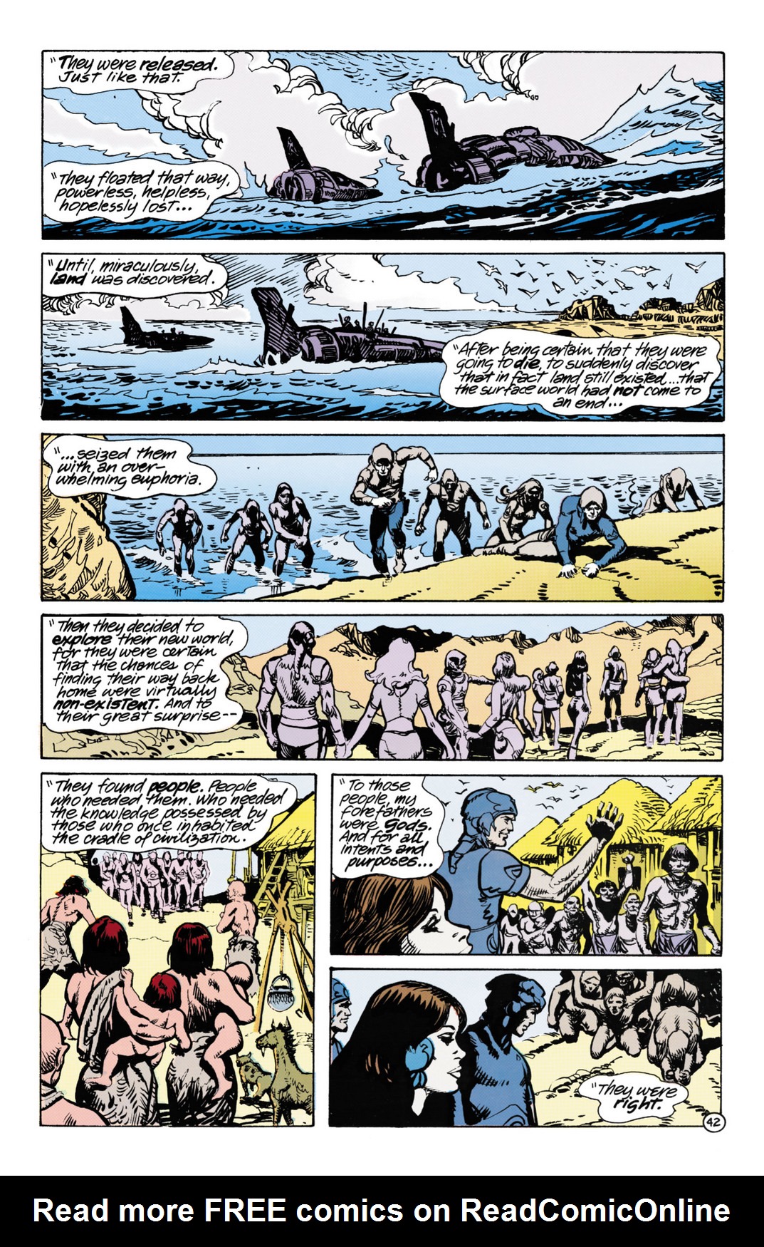 Read online The Atlantis Chronicles comic -  Issue #6 - 42
