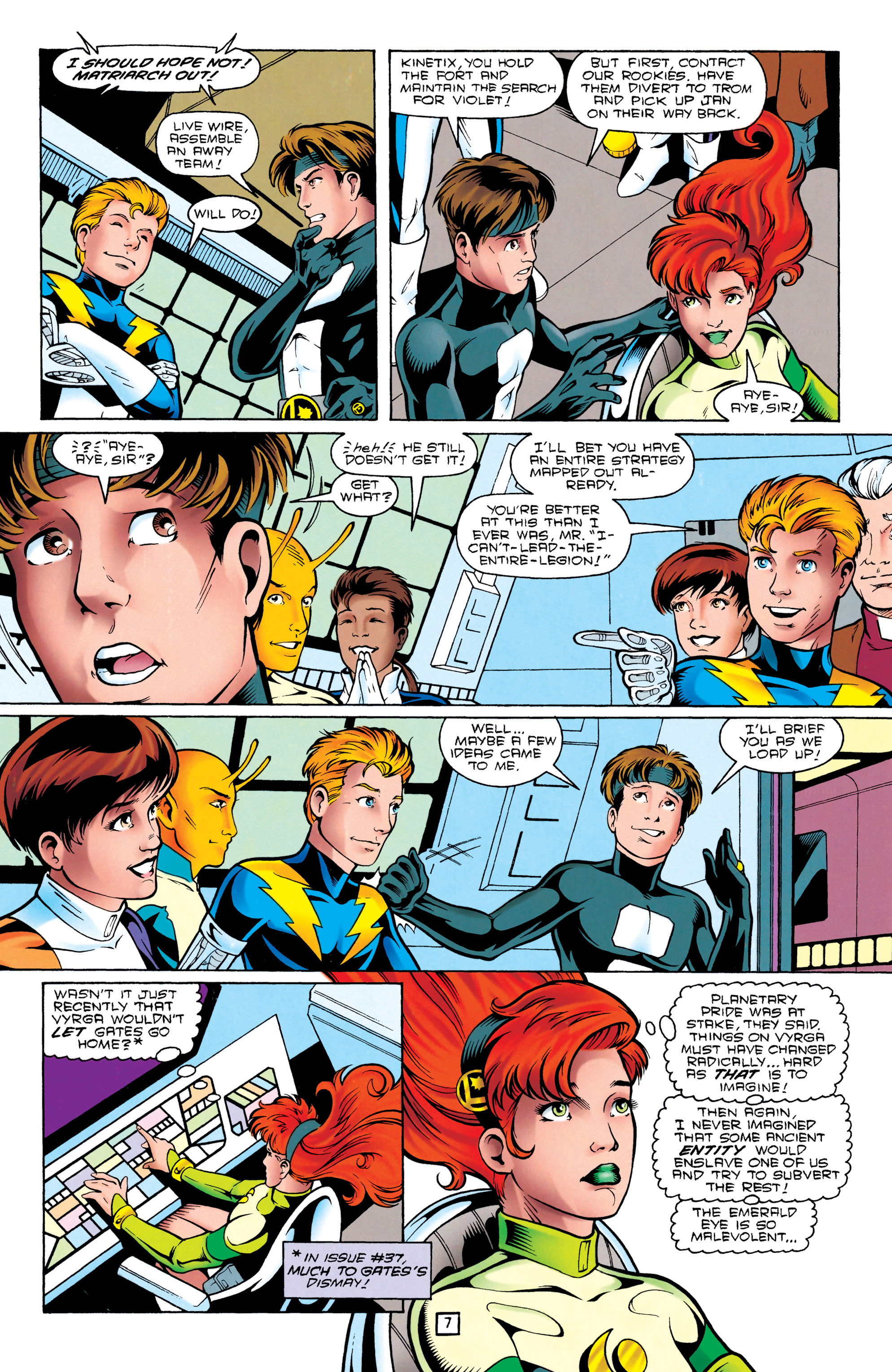 Read online Legionnaires comic -  Issue #45 - 8