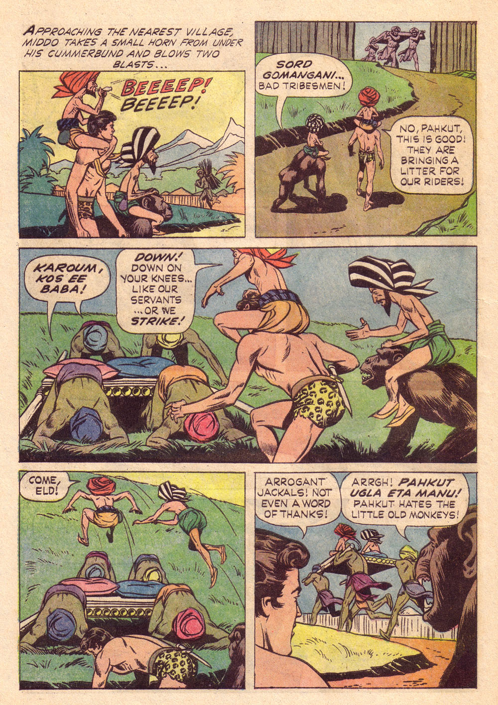 Read online Korak, Son of Tarzan (1964) comic -  Issue #5 - 8