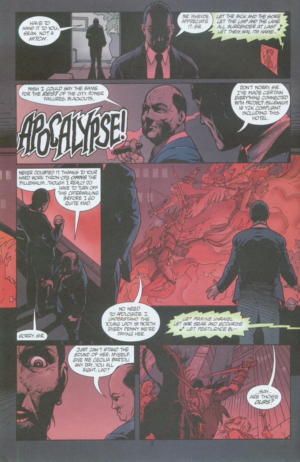 Read online Four Horsemen comic -  Issue #2 - 5