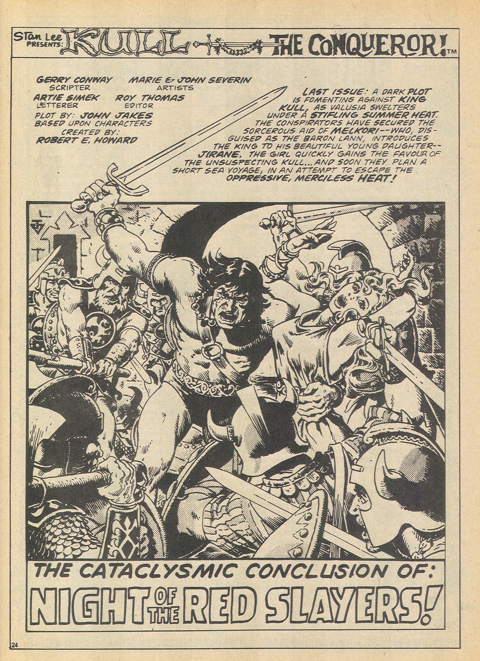 Read online The Savage Sword of Conan (1975) comic -  Issue #12 - 25