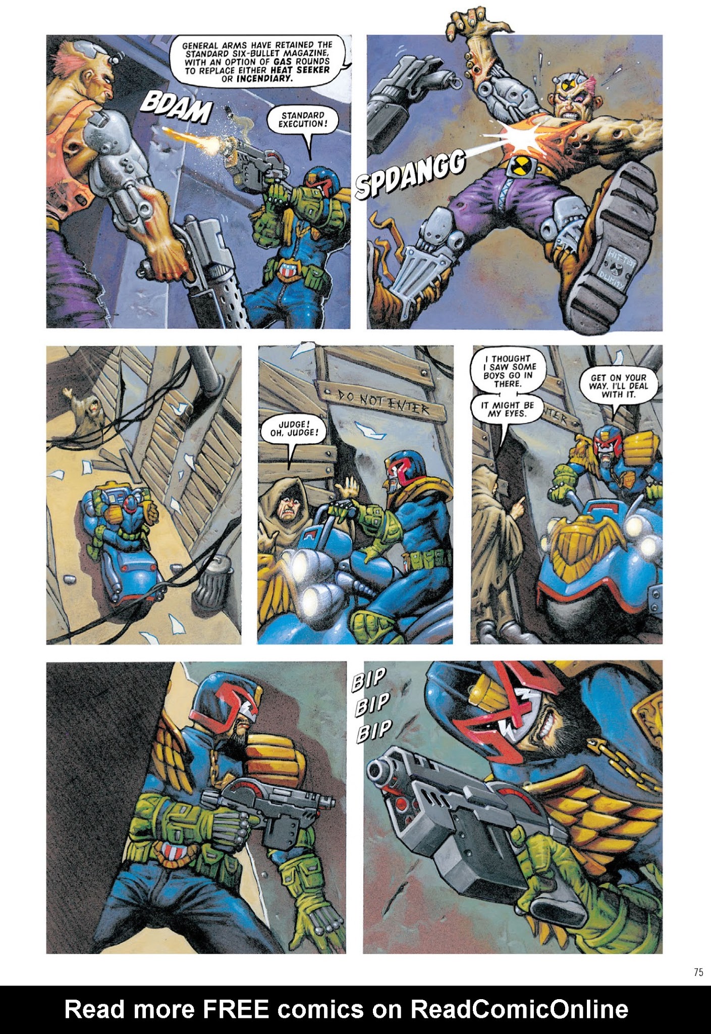 Read online Judge Dredd: The Complete Case Files comic -  Issue # TPB 29 - 77