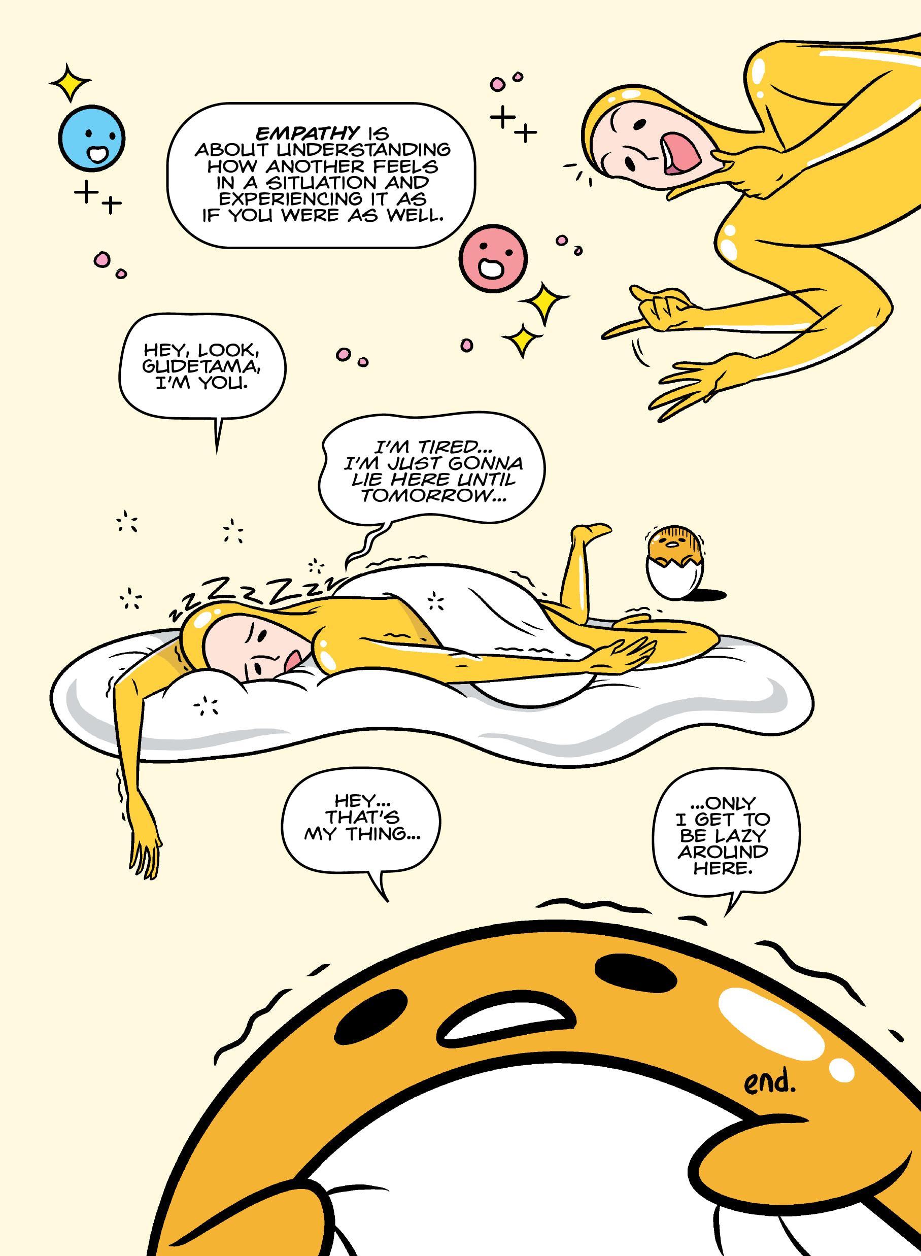 Read online Gudetama comic -  Issue # Mindfulness for the Lazy - 19