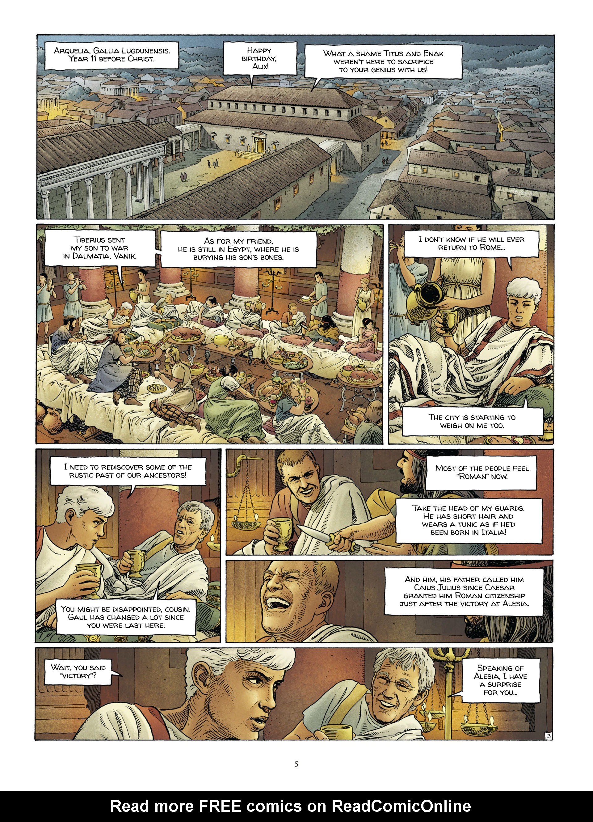 Read online Alix Senator comic -  Issue #10 - 7