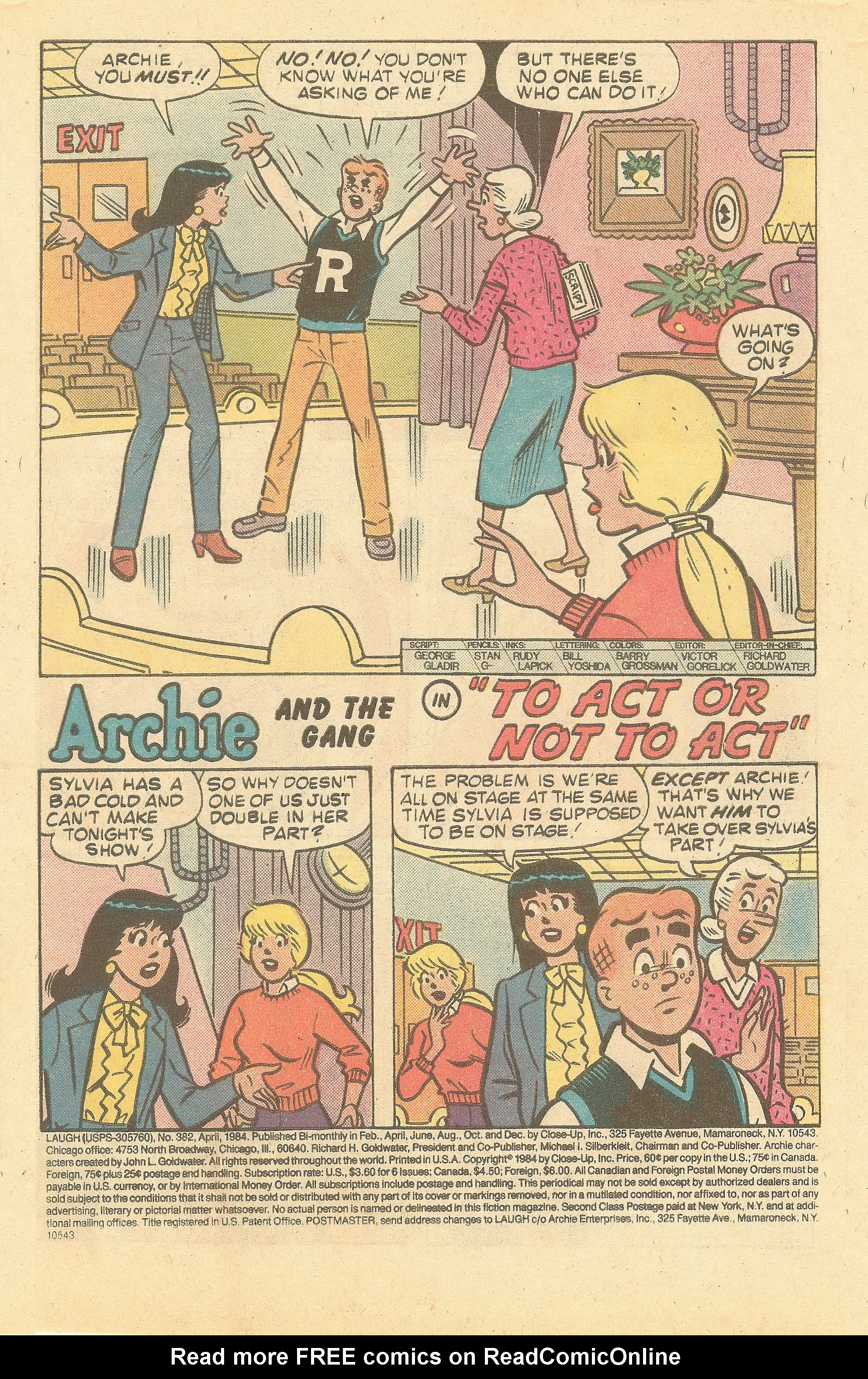 Read online Laugh (Comics) comic -  Issue #382 - 3