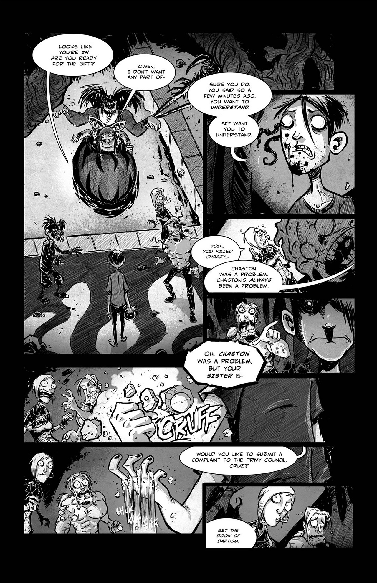 Read online Eldritch! comic -  Issue #6 - 4