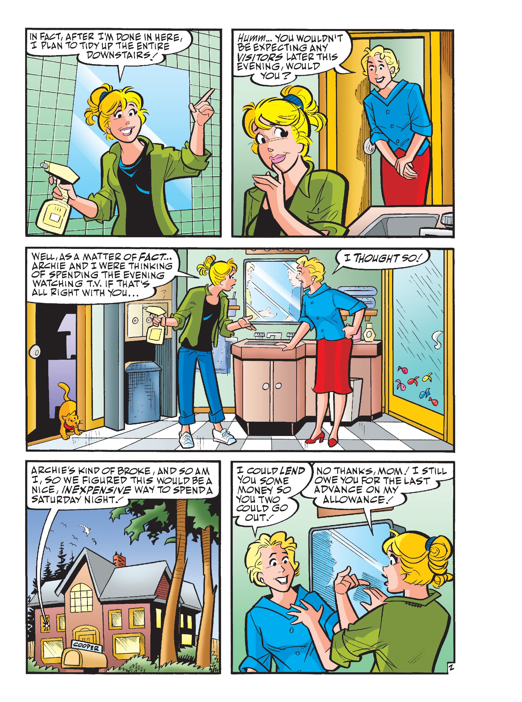 Read online Betty & Veronica Friends Double Digest comic -  Issue #254 - 180