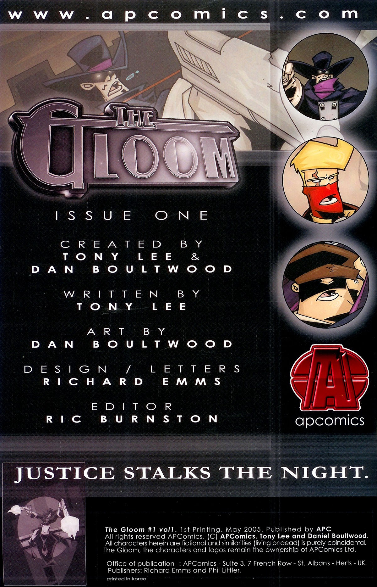 Read online The Gloom comic -  Issue #1 - 2