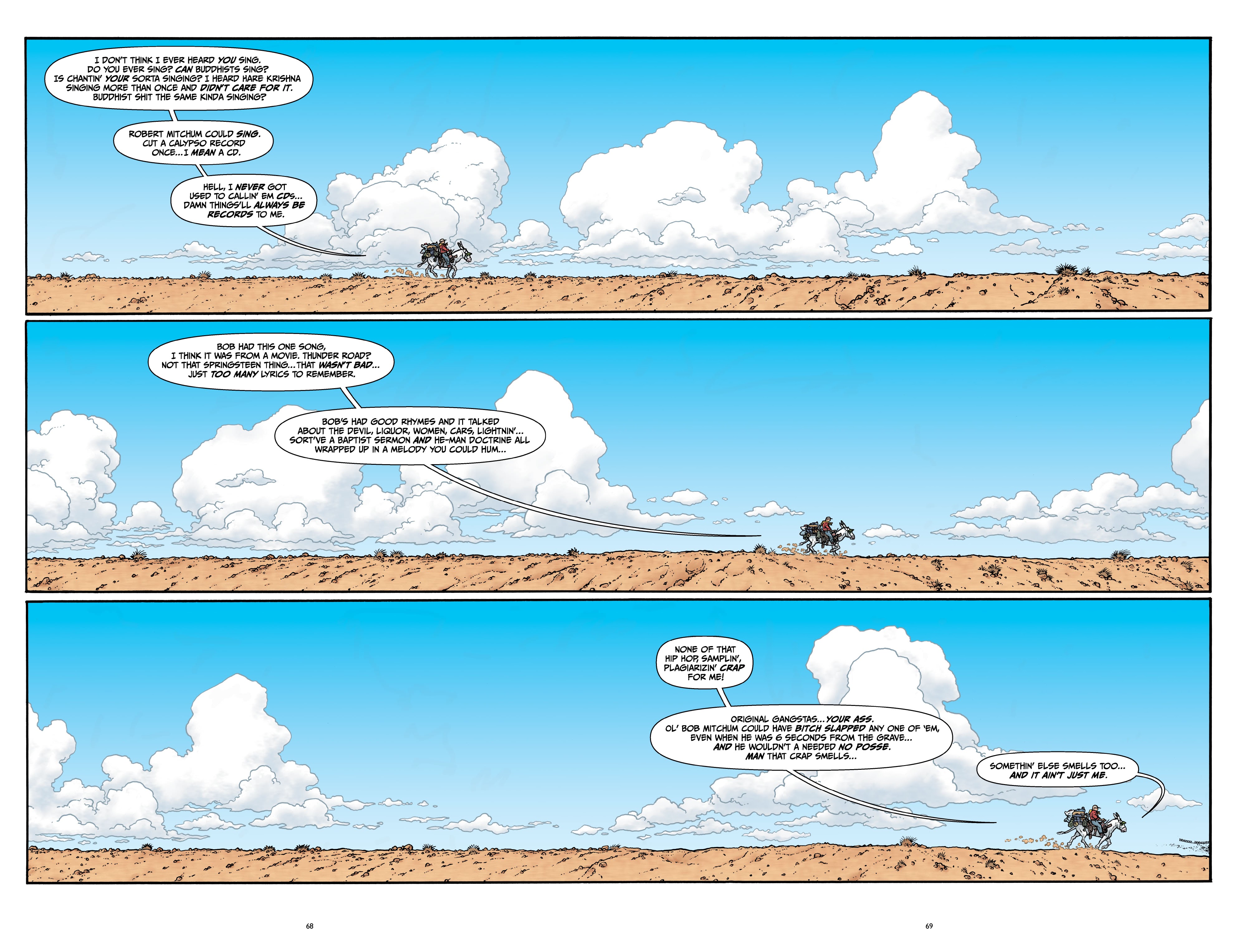 Read online Shaolin Cowboy comic -  Issue # _Start Trek (Part 1) - 51
