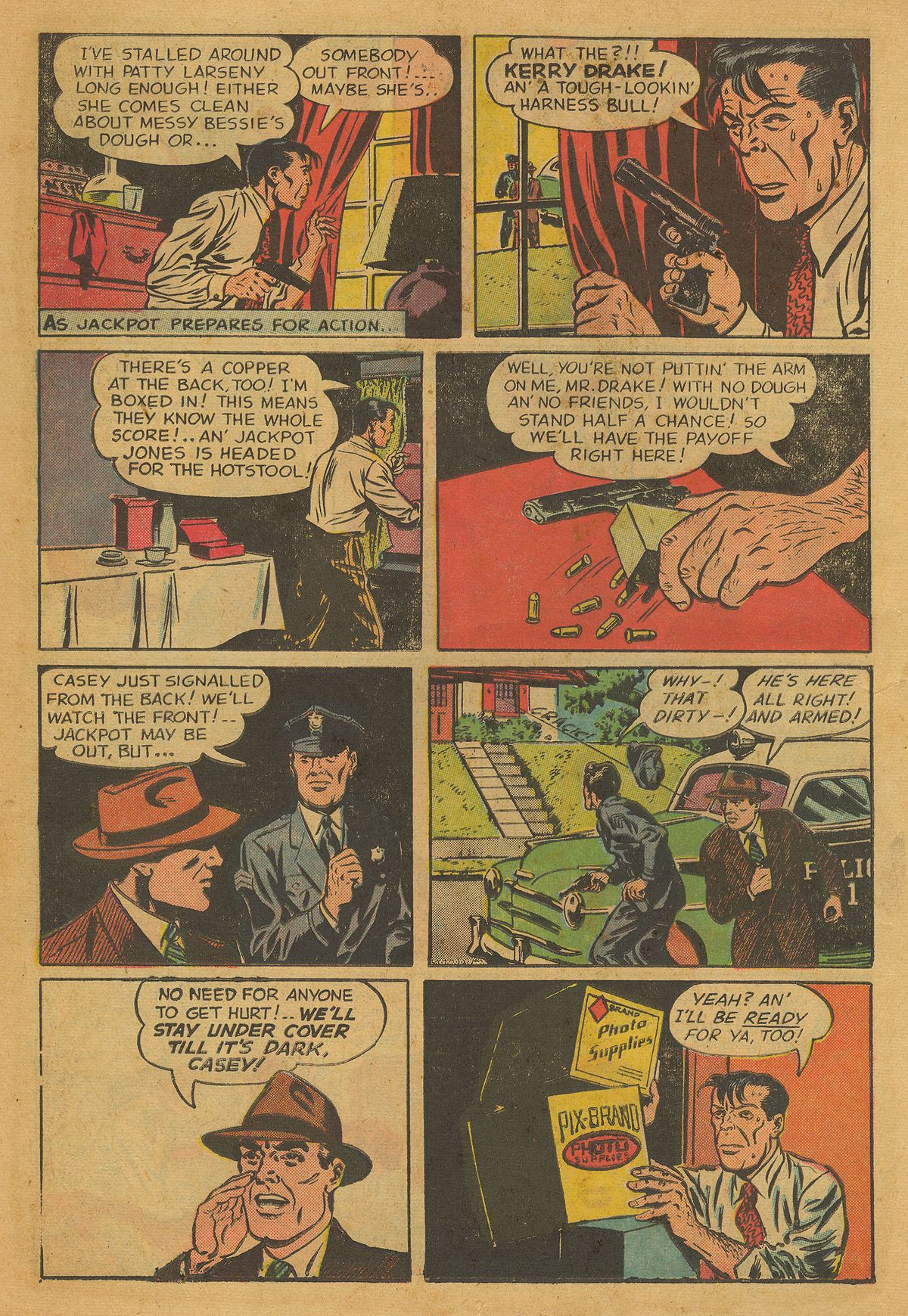 Read online Kerry Drake Detective Cases comic -  Issue #28 - 12