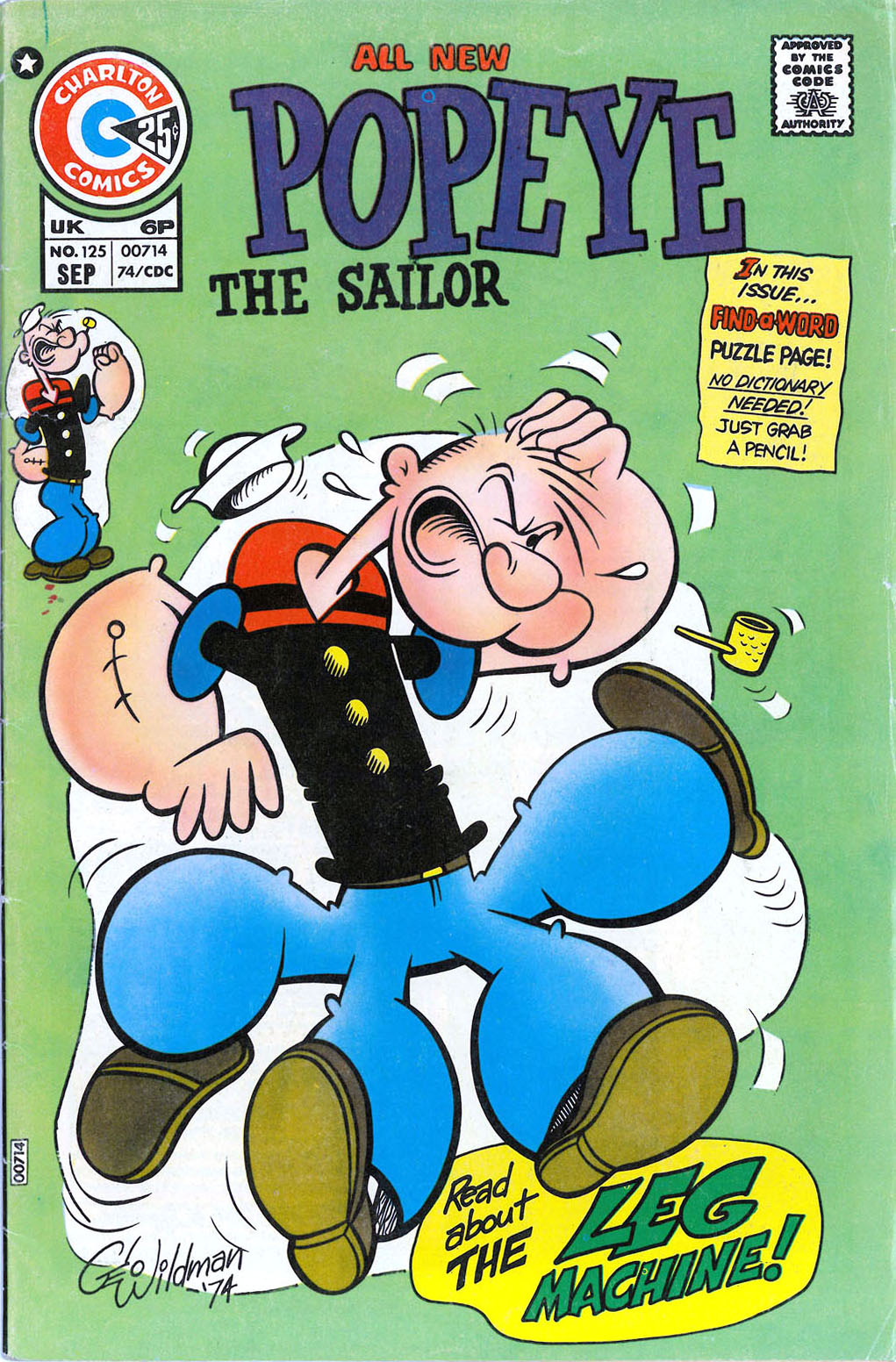 Read online Popeye (1948) comic -  Issue #125 - 1