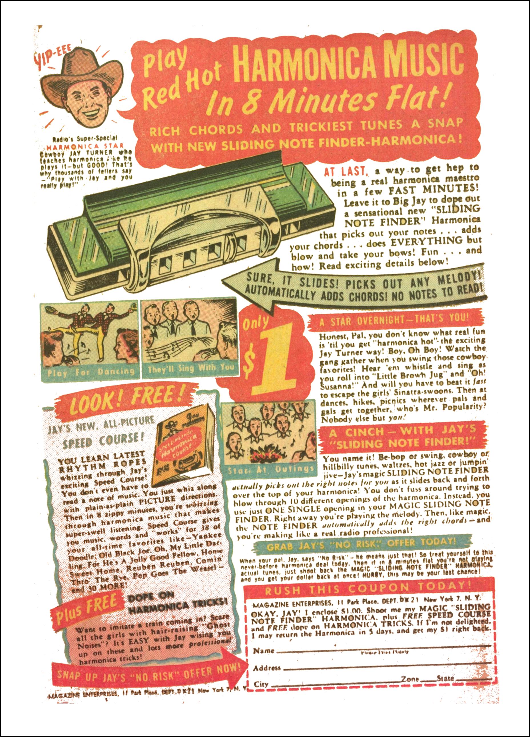 Read online Charles Starrett as The Durango Kid comic -  Issue #21 - 17