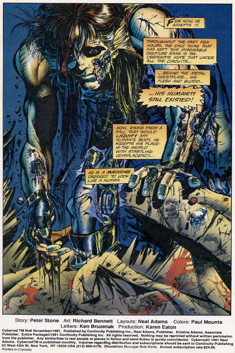 Read online CyberRad (1991) comic -  Issue #6 - 2