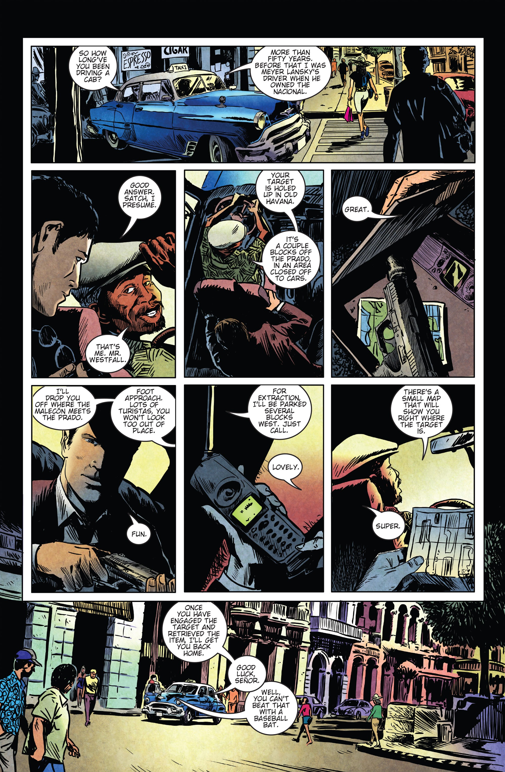 Read online Left On Mission comic -  Issue #1 - 7