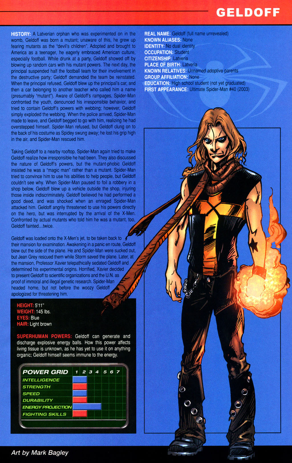 Read online Official Handbook of the Ultimate Marvel Universe 2005: The Fantastic Four & Spider-Man comic -  Issue # Full - 13