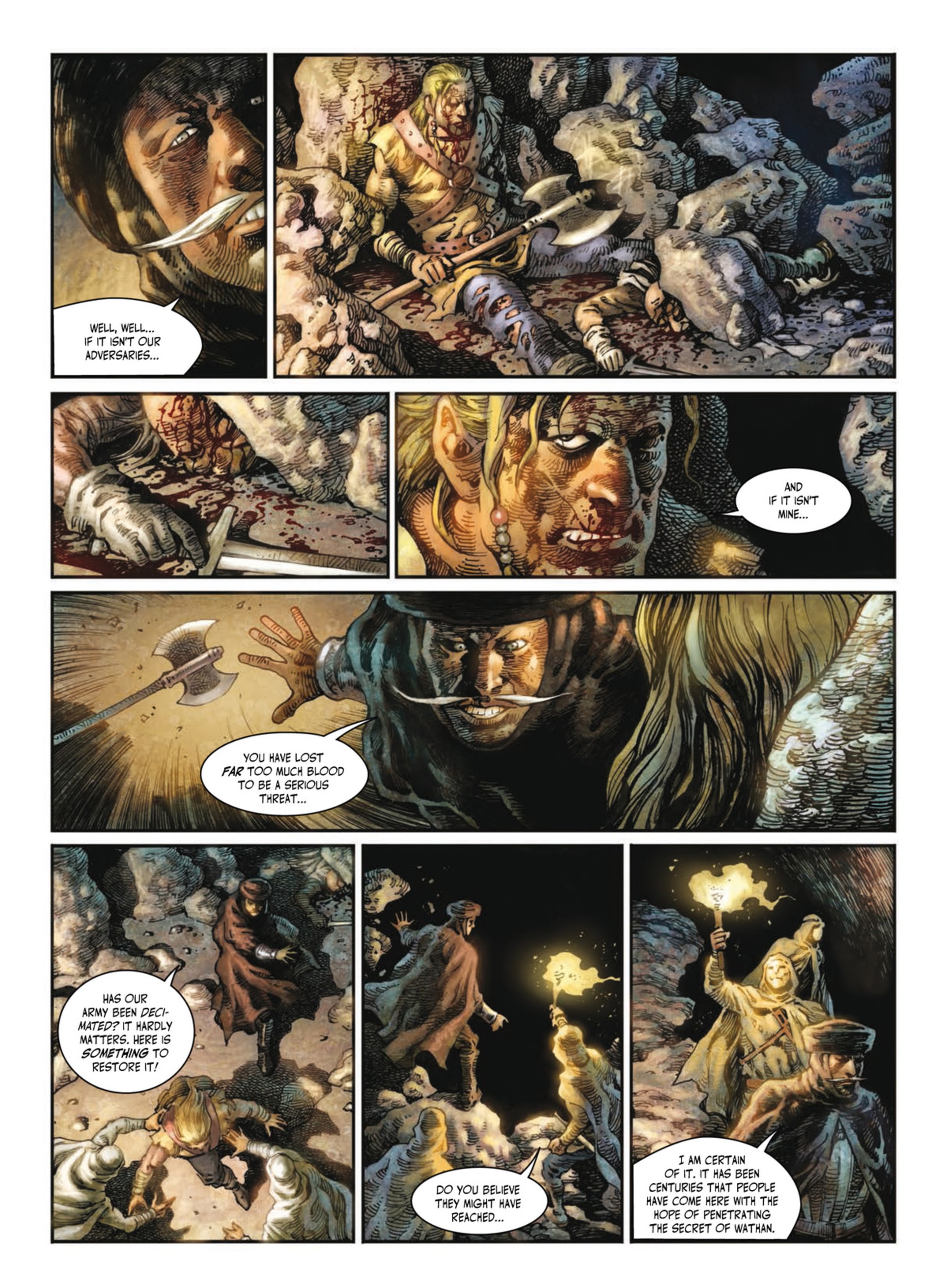 Read online Crusades comic -  Issue #2 - 19
